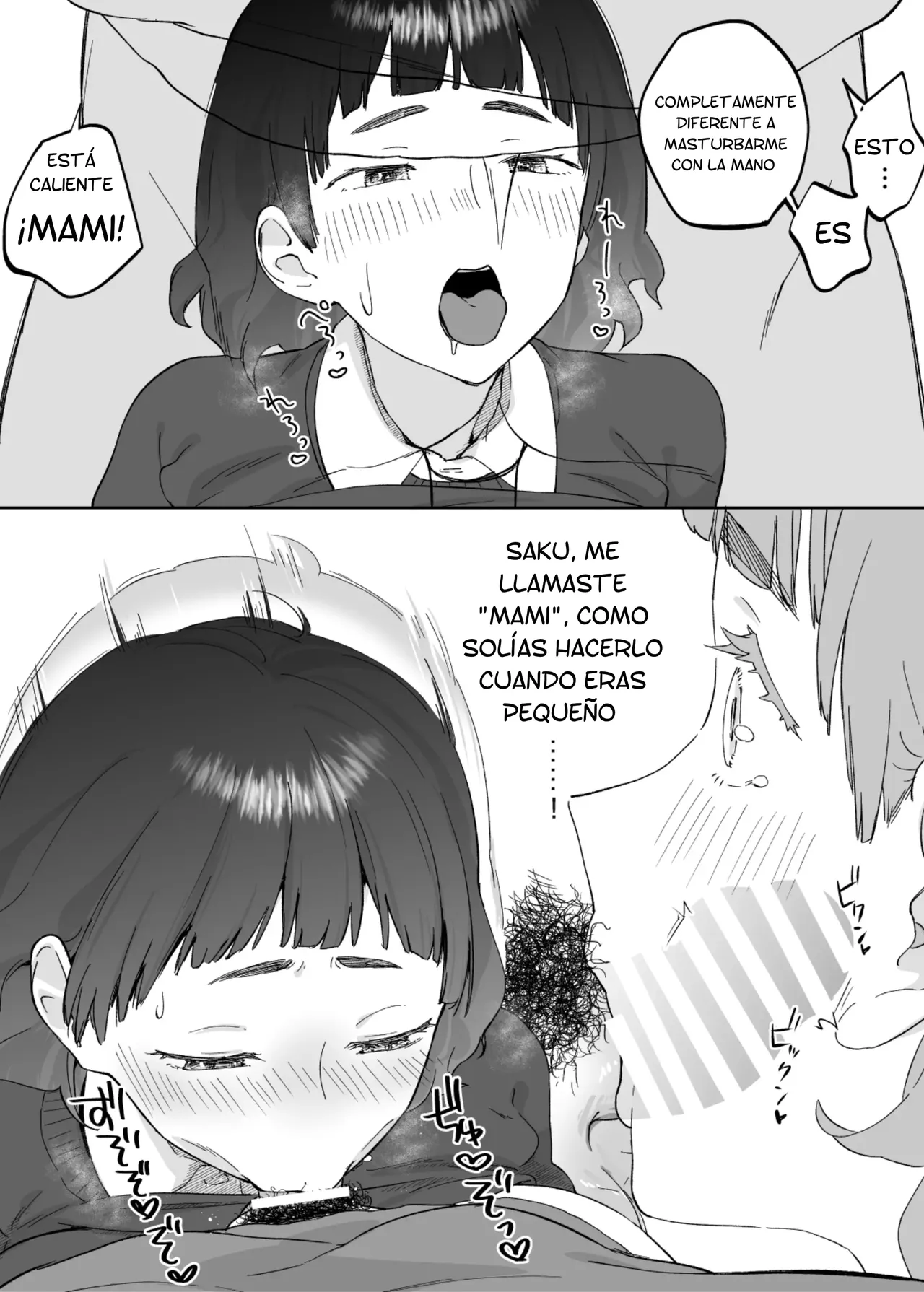 [Karashina En] 43-sai, Osanahaha | 43 Años, Madre joven [Spanish] [PlipPlop] image number 37
