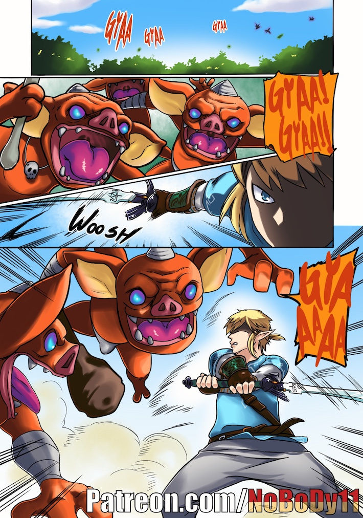 (C93) [UU-ZONE (nuezou)] Ee Ketsu. | Dat Ass. (The Legend of Zelda: Breath of the Wild) [English] [biribiri] [Colorized] [Decensored] numero di immagine  2