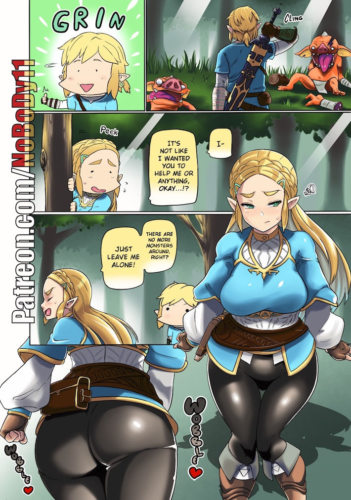 (C93) [UU-ZONE (nuezou)] Ee Ketsu. | Dat Ass. (The Legend of Zelda: Breath of the Wild) [English] [biribiri] [Colorized] [Decensored] numero di immagine  3