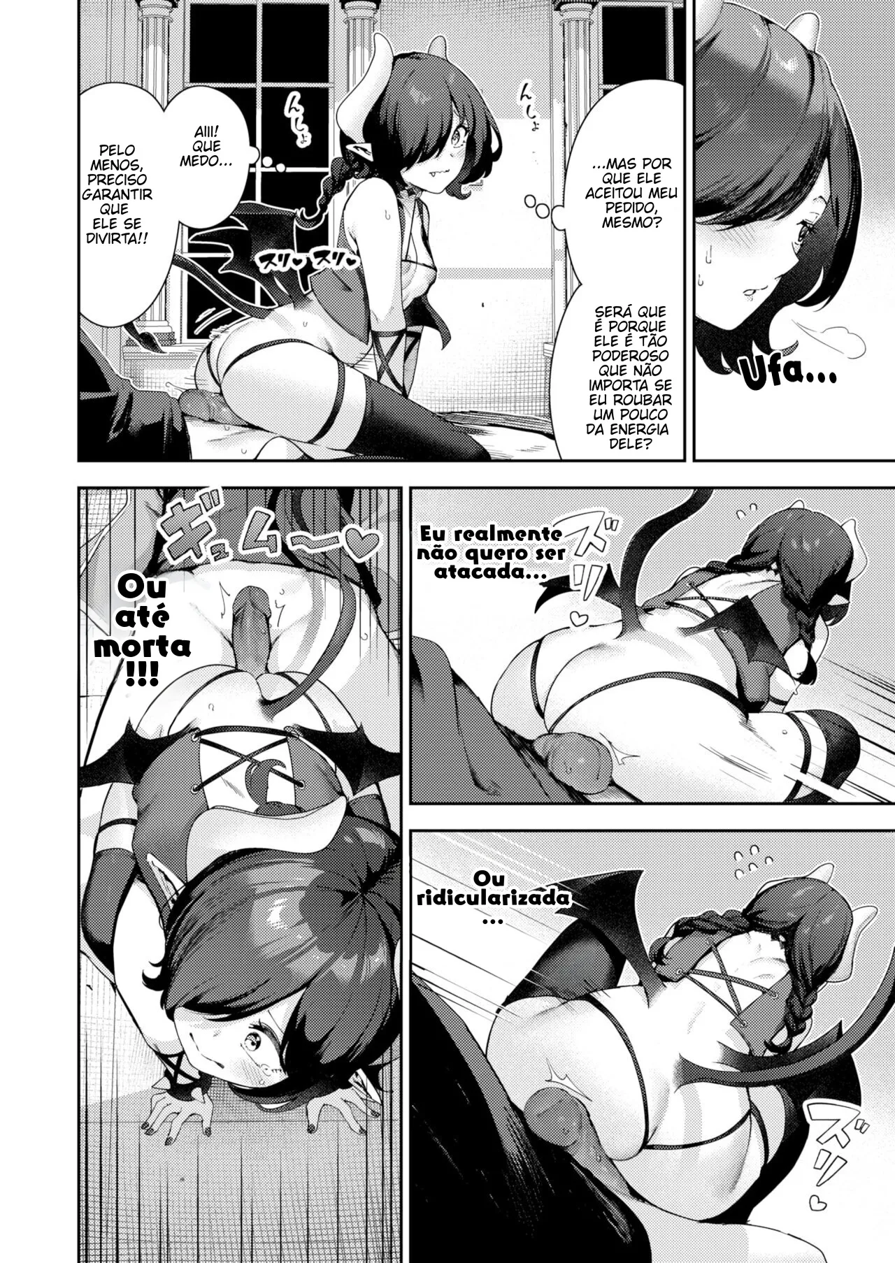 [Itsutsuse] Vadia ♥ Súcubo Insignificante (Comic Kairakuten 2025-02) numero di immagine  6