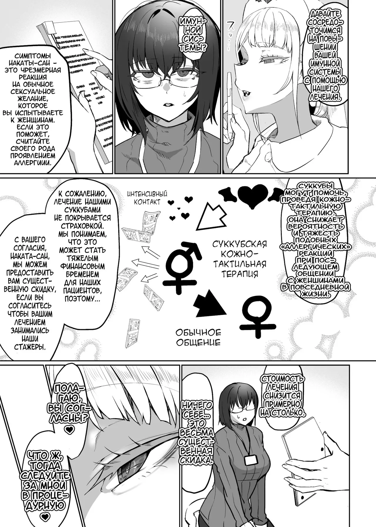 [Aburanabeshiki (puru)] Futanari Chiryou Succubus Clinic [Digital][Russian][karfagen] 图片编号 5