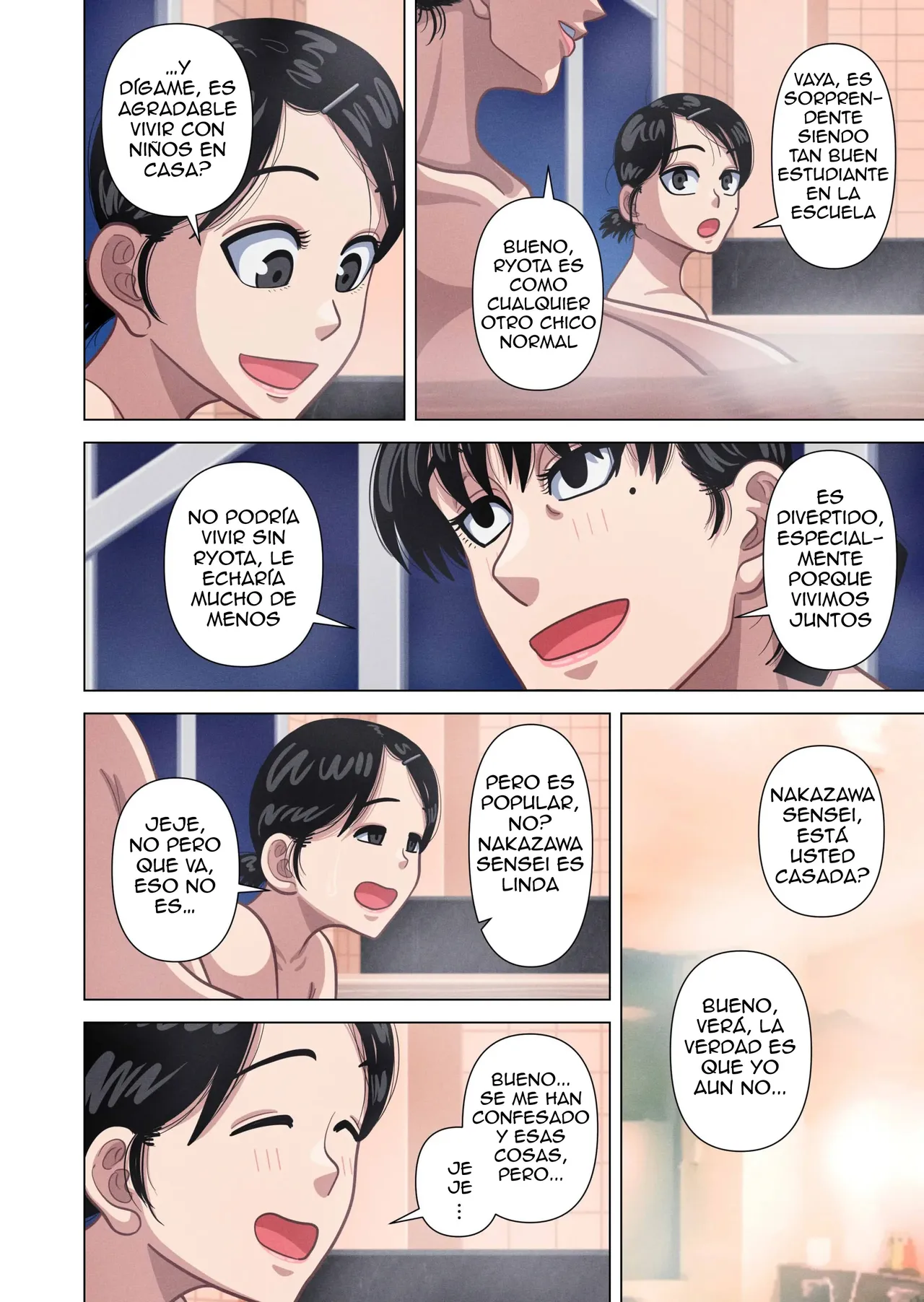 [Gin Eiji] Hahaoya to Tannin no Sensei ga Sex shite Shimaimashita [Spanish] image number 10