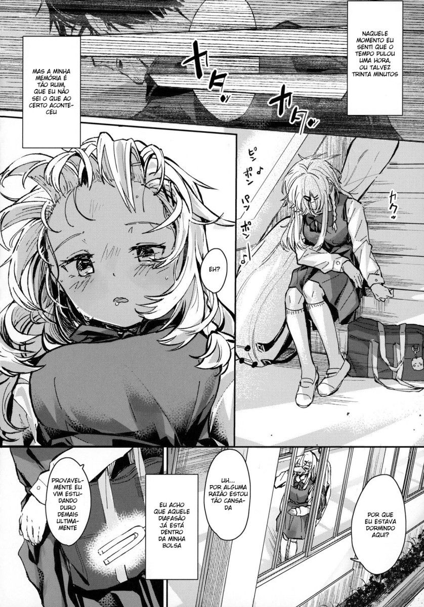 (C97) [Fatima Cigarette (Daki Makura)] Uzai Ossan ni Saimin Sarete Kimochi Yokunatta Hanashi [Portuguese-BR] 이미지 번호 5