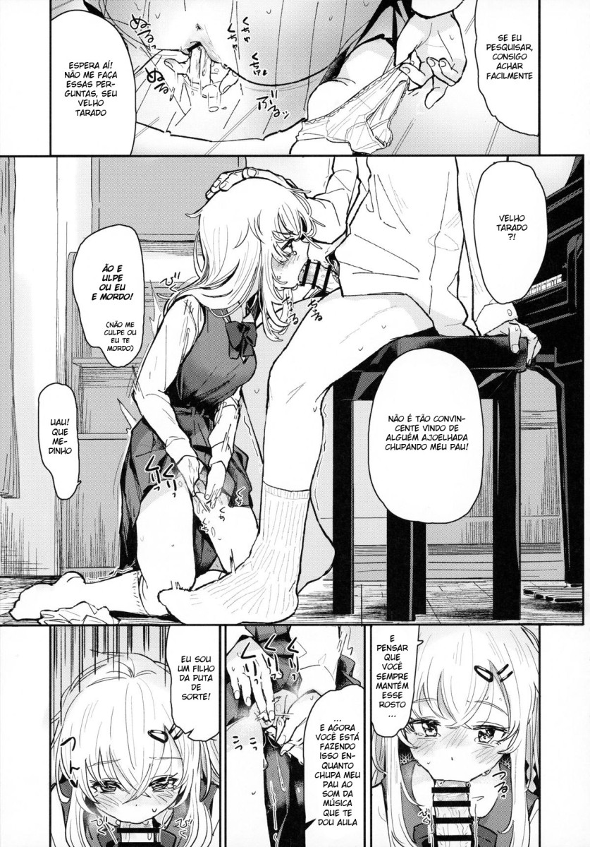 (C97) [Fatima Cigarette (Daki Makura)] Uzai Ossan ni Saimin Sarete Kimochi Yokunatta Hanashi [Portuguese-BR] 이미지 번호 10