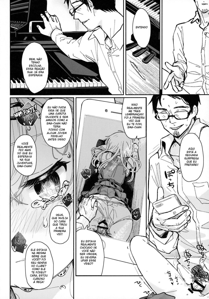 (C97) [Fatima Cigarette (Daki Makura)] Uzai Ossan ni Saimin Sarete Kimochi Yokunatta Hanashi [Portuguese-BR] 이미지 번호 19