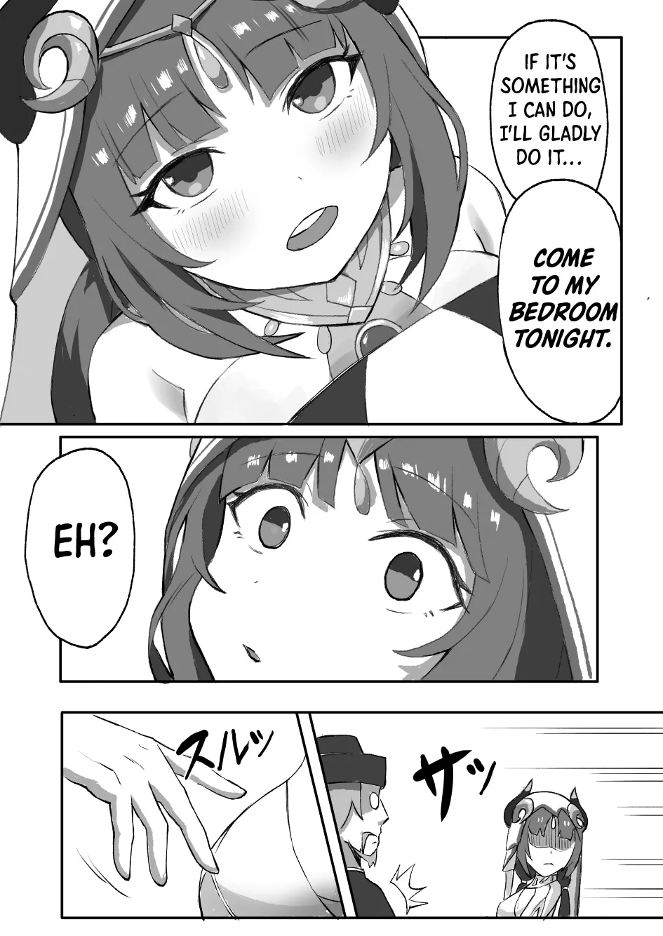 [KASABUTA] Ochita Hasu no Hana | The Fallen Lotus Flower (Genshin Impact) [English] [Shiro Translation] изображение № 4