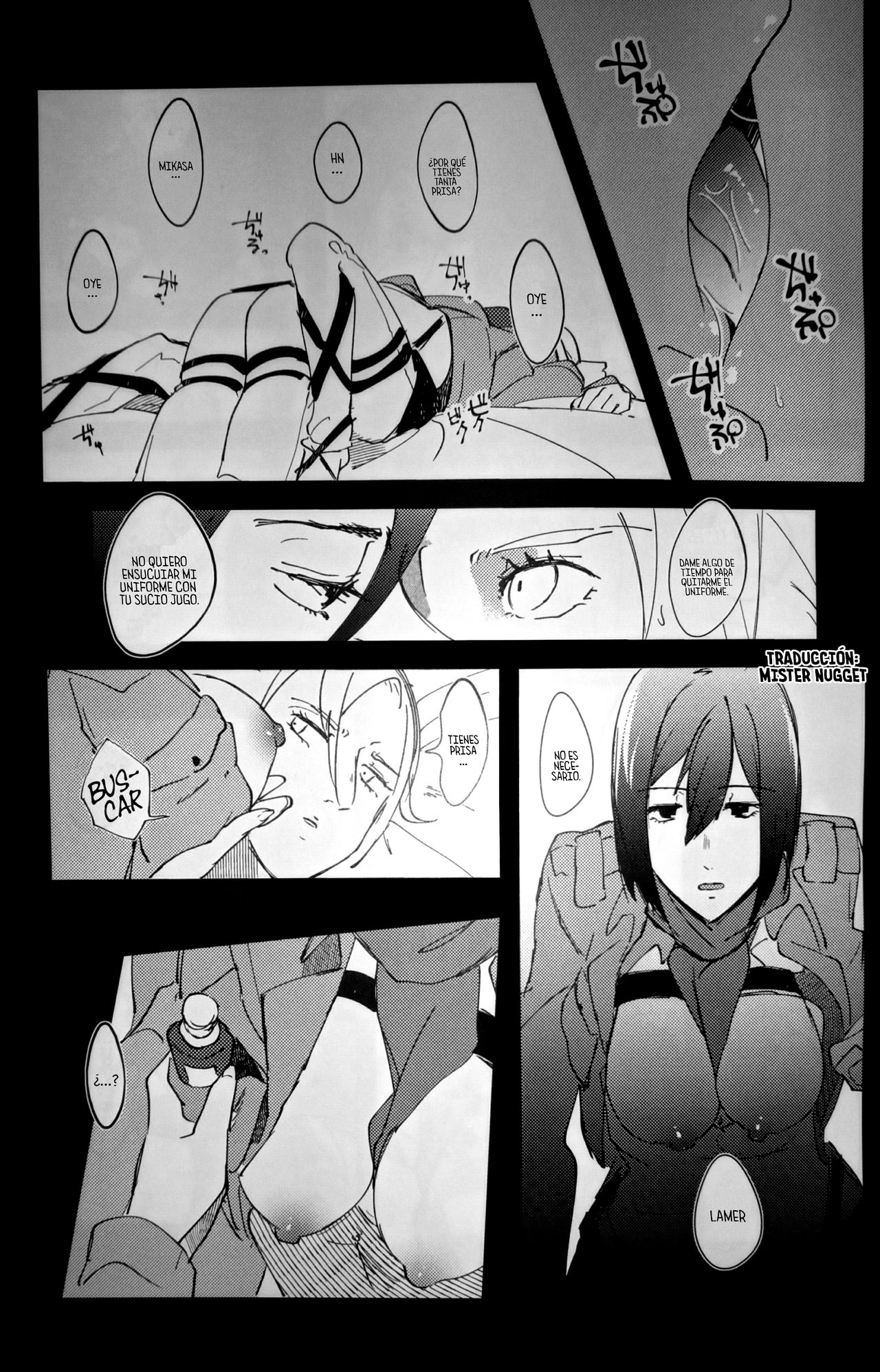 (Dai 19 Kai Hekigai Chousa Haku) [PHENOMENA (Dai Pippy)] Gukou (Shingeki no Kyojin) [Spanish] [Mr. Nugget] numero di immagine  10