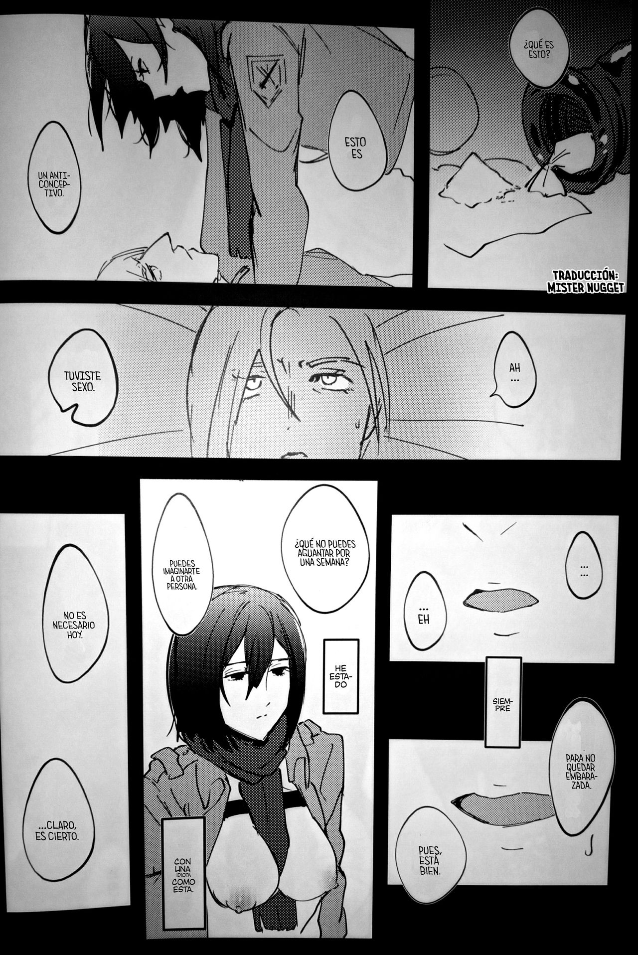 (Dai 19 Kai Hekigai Chousa Haku) [PHENOMENA (Dai Pippy)] Gukou (Shingeki no Kyojin) [Spanish] [Mr. Nugget] numero di immagine  11