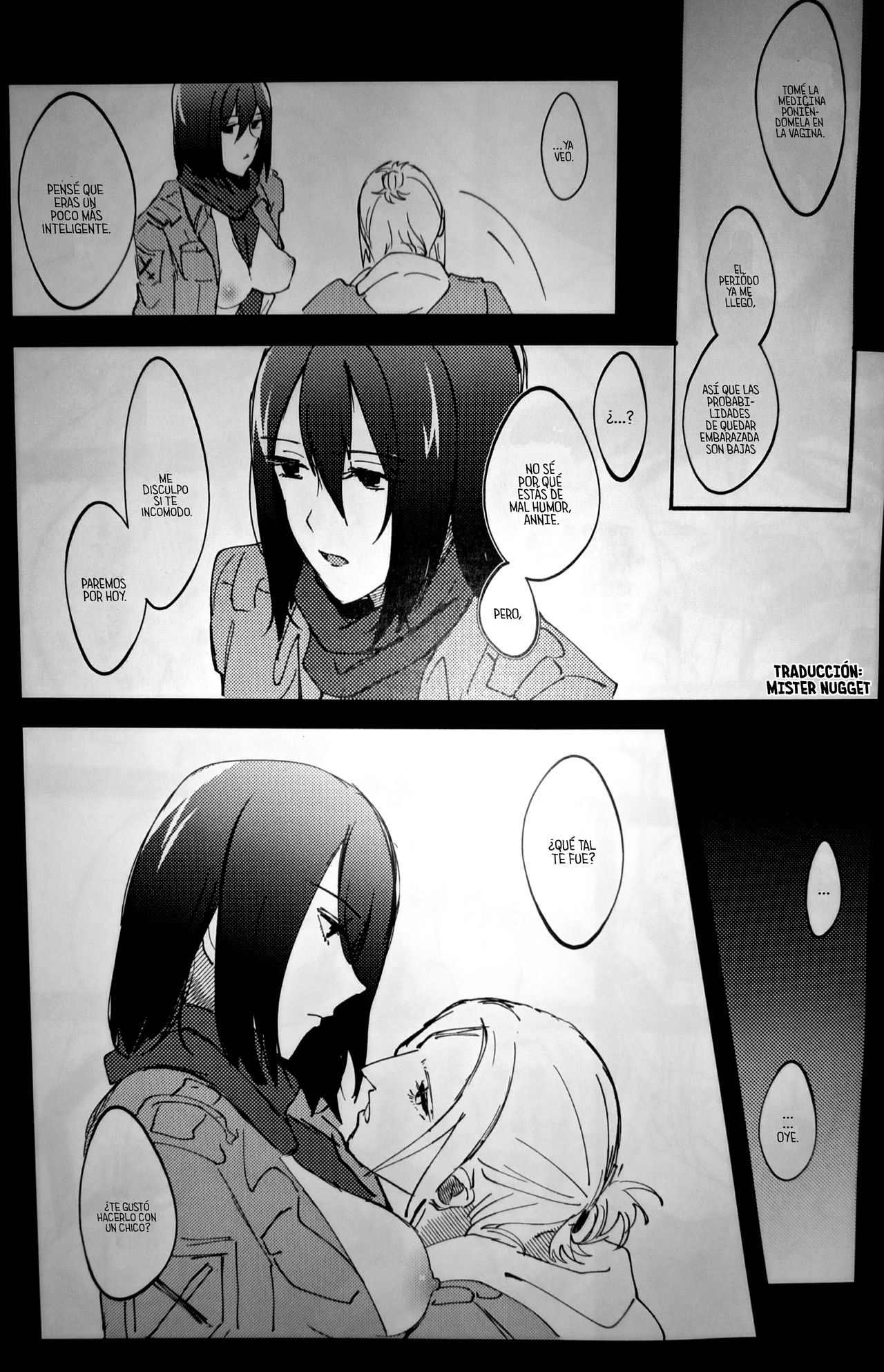 (Dai 19 Kai Hekigai Chousa Haku) [PHENOMENA (Dai Pippy)] Gukou (Shingeki no Kyojin) [Spanish] [Mr. Nugget] numero di immagine  12