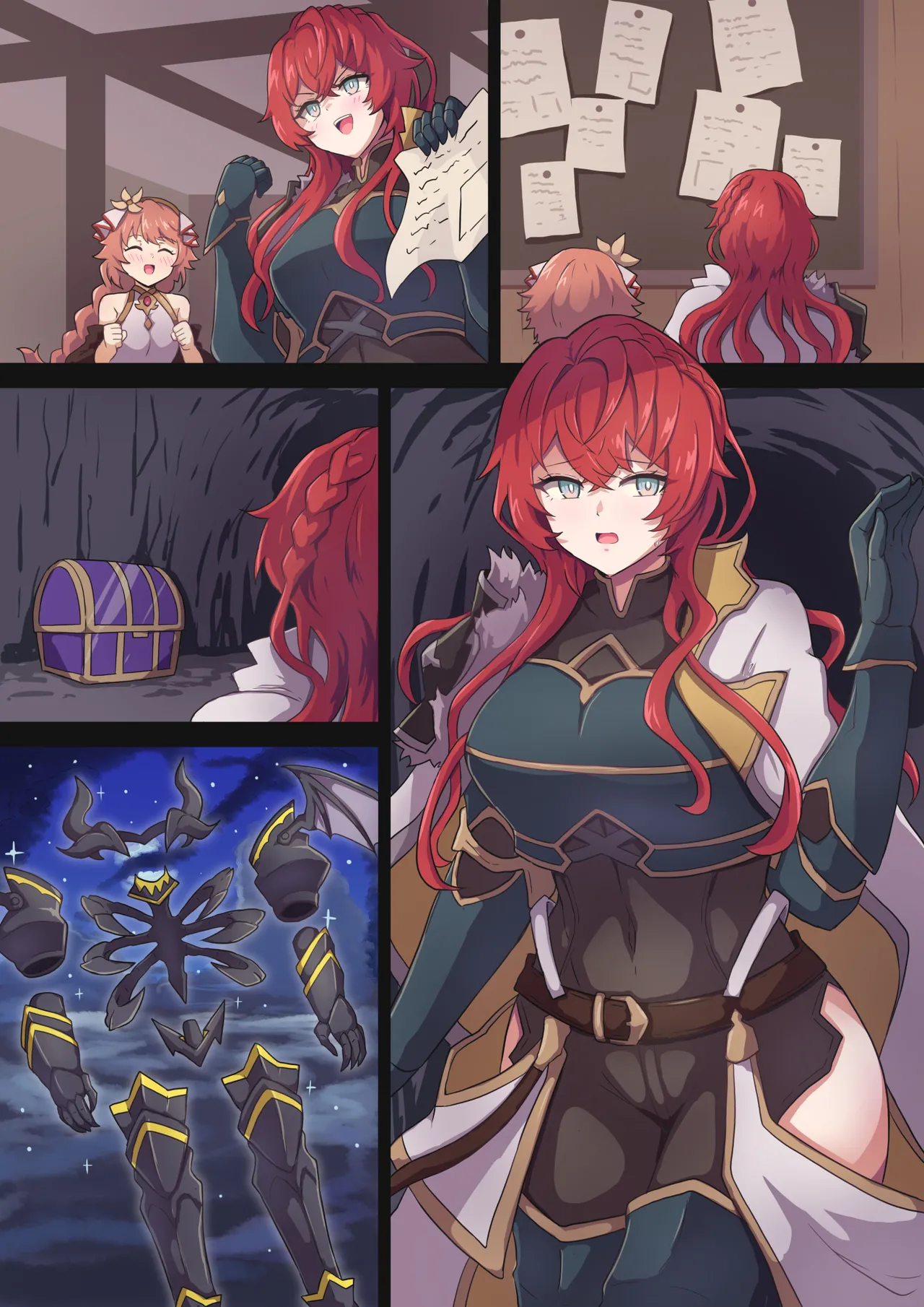 [Nine(KA-9)] Ecchi na Yoroi wo Kyōsei Sōchakusareru Saburina | Sabrina is Forced to Wear Sexy Armor (Granblue Fantasy) [English] 6eme image