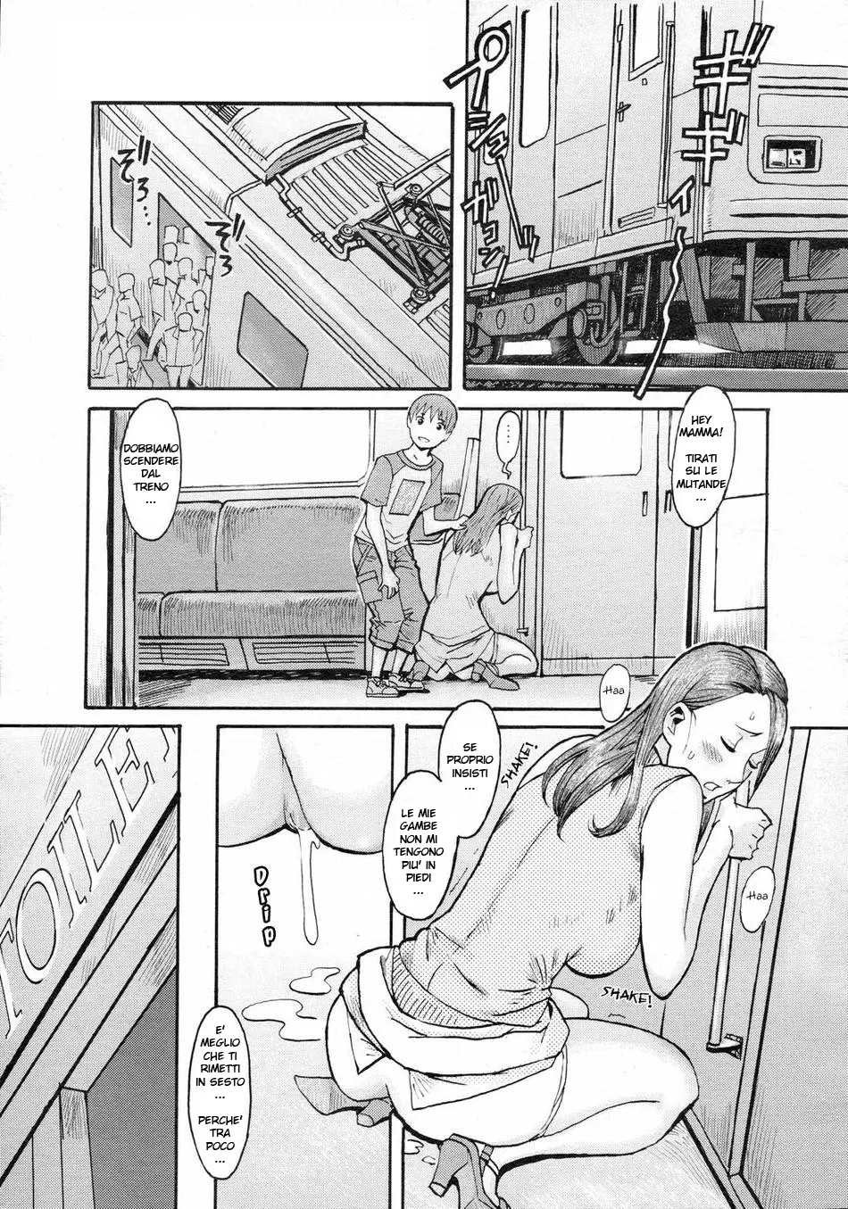 [kuroiwa menou] Dassen Boshi | Mother And Son Gone Off The Track [Italian] image number 13