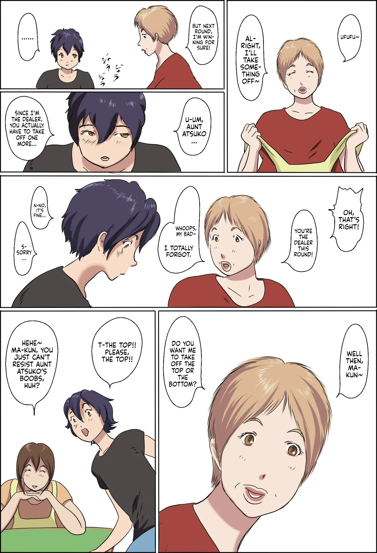 [Zenmai Kourogi] Kazoku Taikou Mahjan Taikai | Mahjong Showdown [English] [Sonarin迫] image number 5