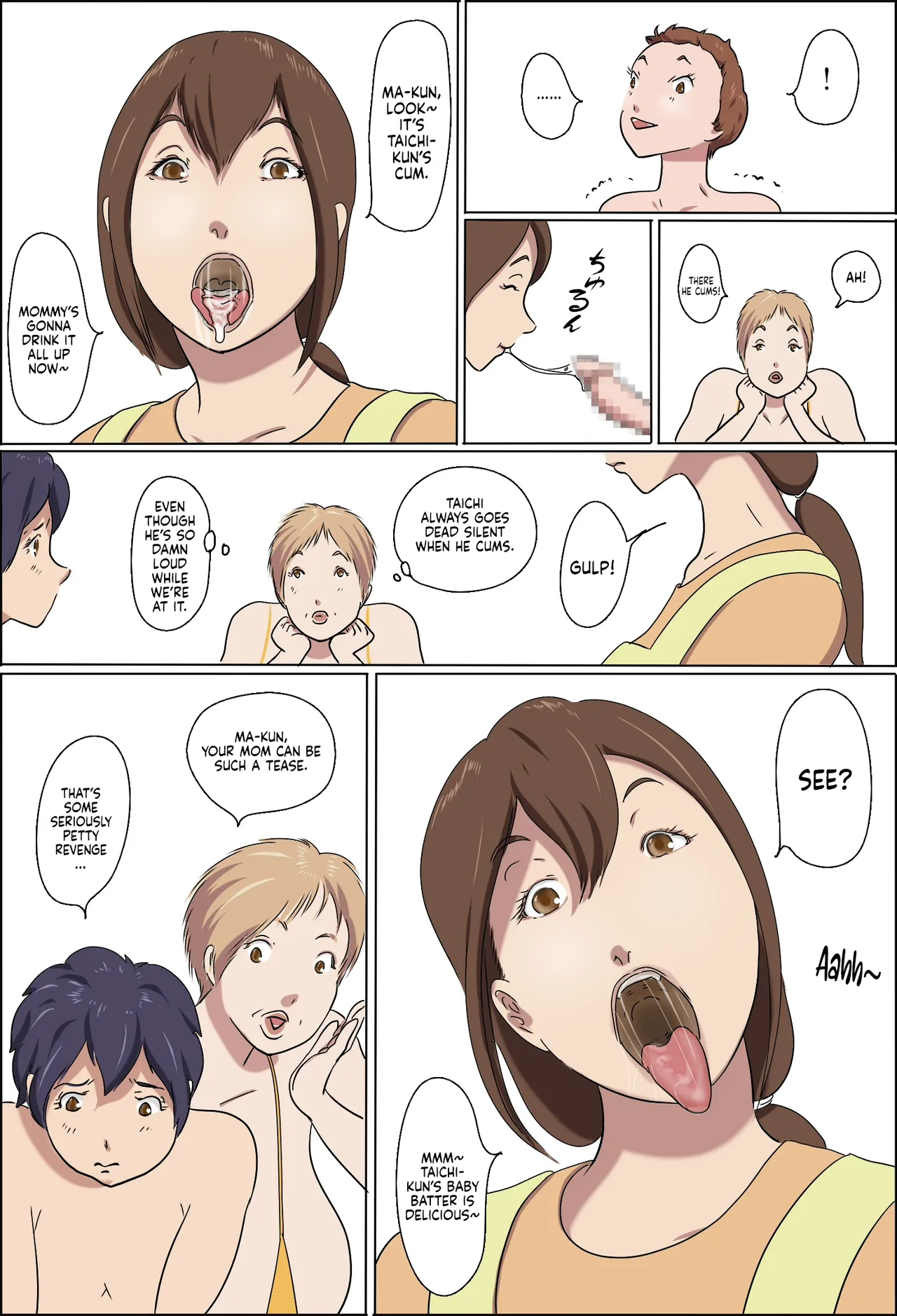 [Zenmai Kourogi] Kazoku Taikou Mahjan Taikai | Mahjong Showdown [English] [Sonarin迫] image number 11