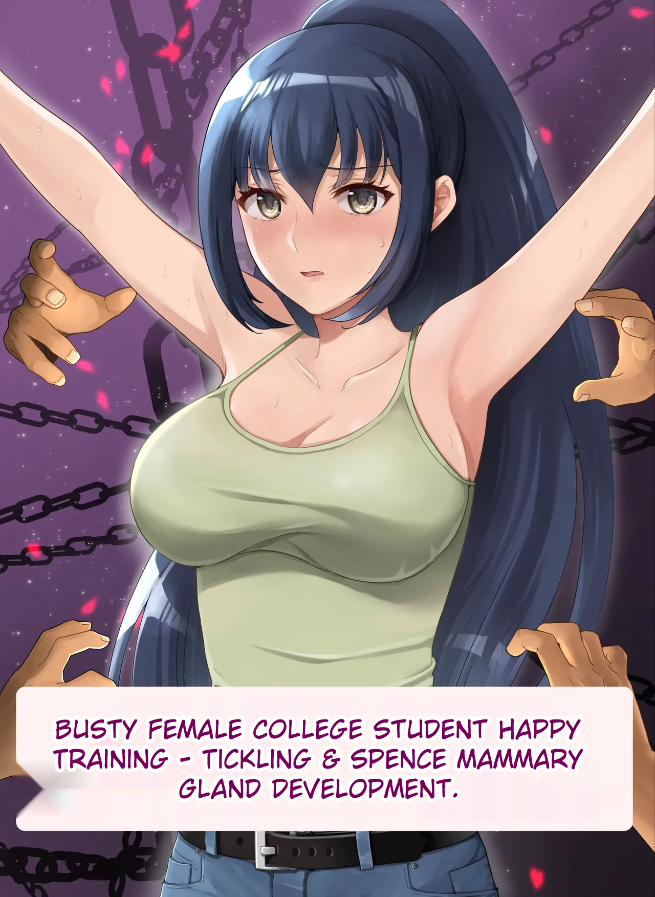 [Manguard (hani)] Kyonyuu Joshidaisei Kairaku Choukyou -Kusuguri & Spence Nyuusen Kaihatsu- première image