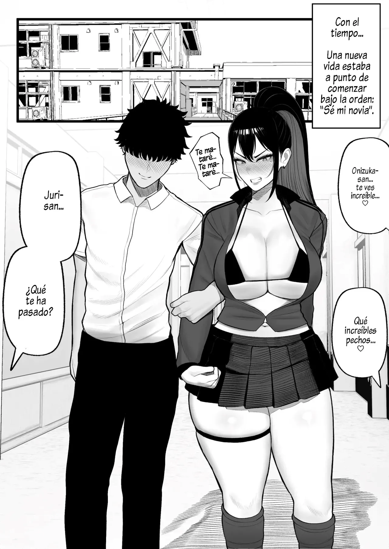 [Kurukuru] Sousa-kei Kinoko de Bakunyuu Yankee Get | Con Un Hongo De Control Consegui A Una Delincuente De Pechos Enormes [Spanish] [Al Chile no Sé Scan] изображение № 39