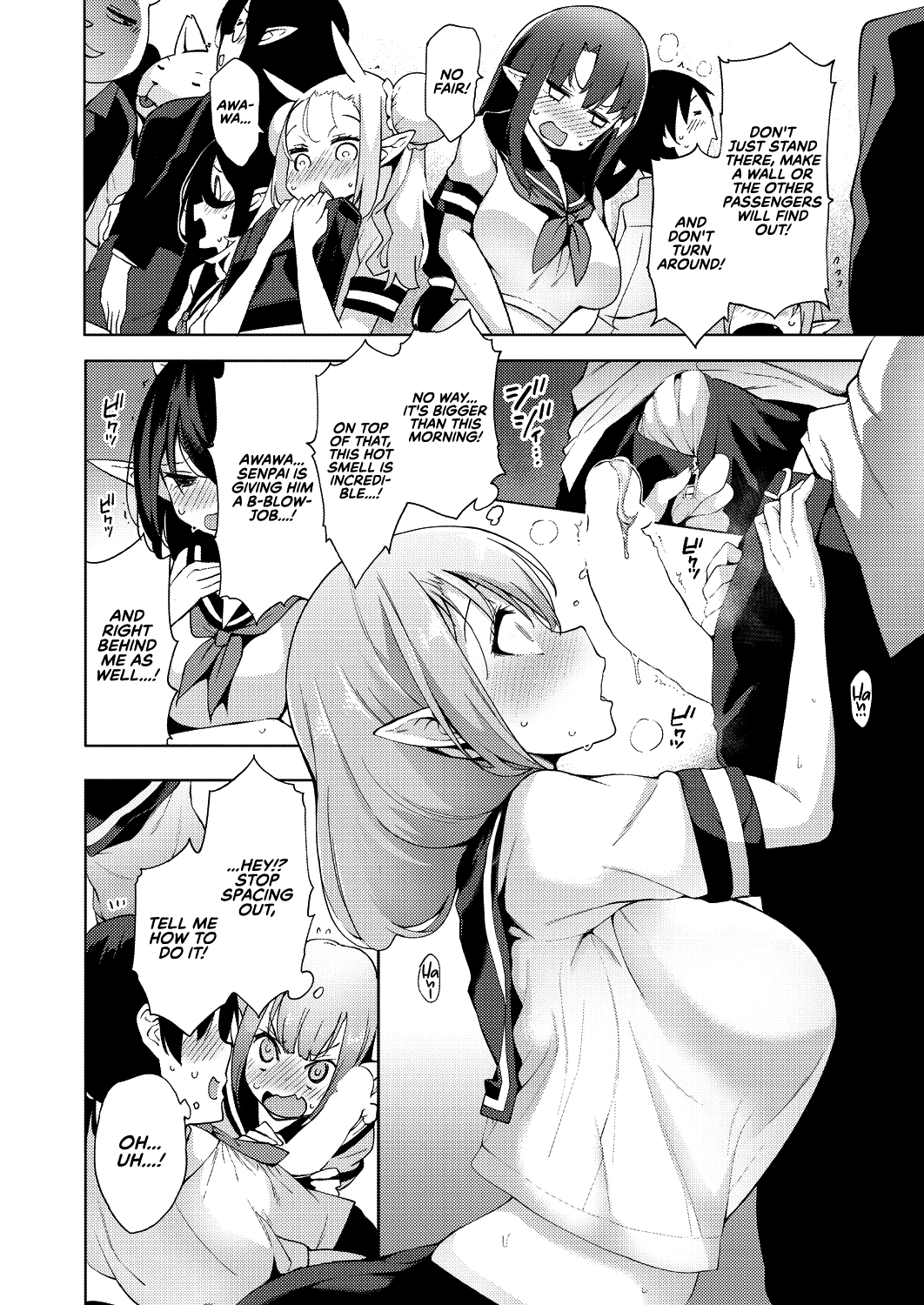 [Kenji] Yousei Harem Daibakuhatsu | Fairy Harem Explosion Ch. 1 (COMIC AUN 2019-02) [English] [RedLantern] [Digital] изображение № 11