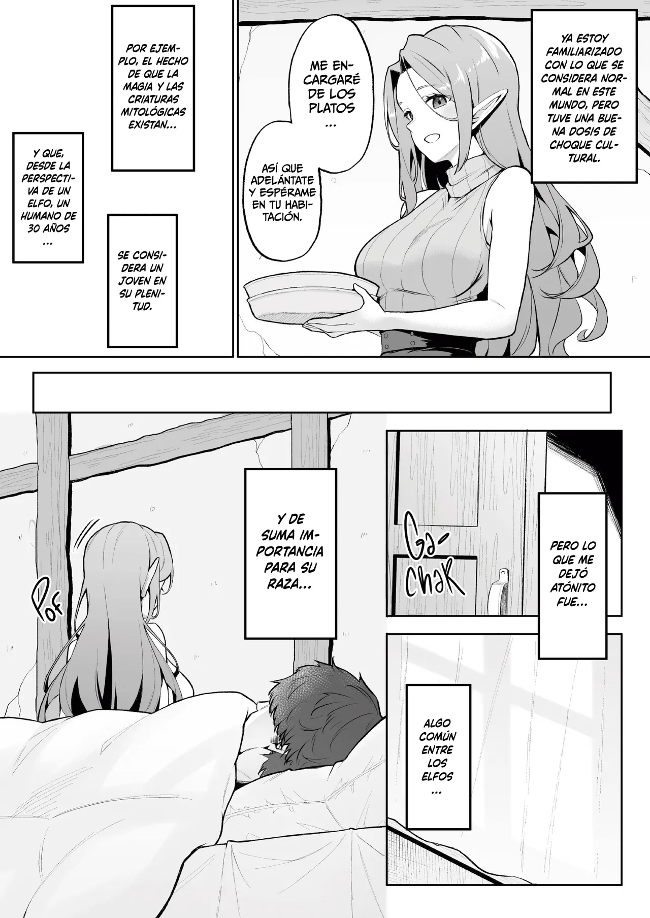 [Anza Yuu] Tensei Shitara Kahogo na Elf-san ni Hirowareta Ken | Acogido Por Una Elfa Sobreprotectora [Spanish] [MandaloAsiNoma] [Digital] 画像番号 6