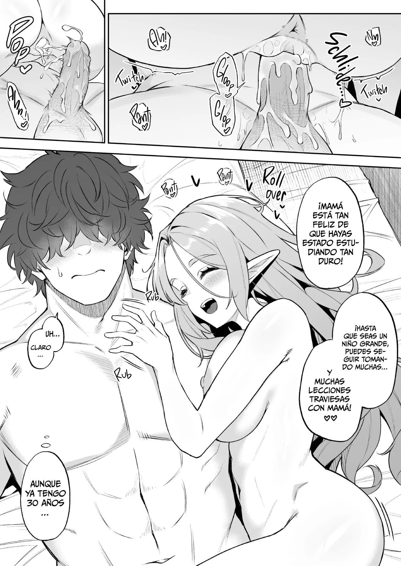 [Anza Yuu] Tensei Shitara Kahogo na Elf-san ni Hirowareta Ken | Acogido Por Una Elfa Sobreprotectora [Spanish] [MandaloAsiNoma] [Digital] 画像番号 40