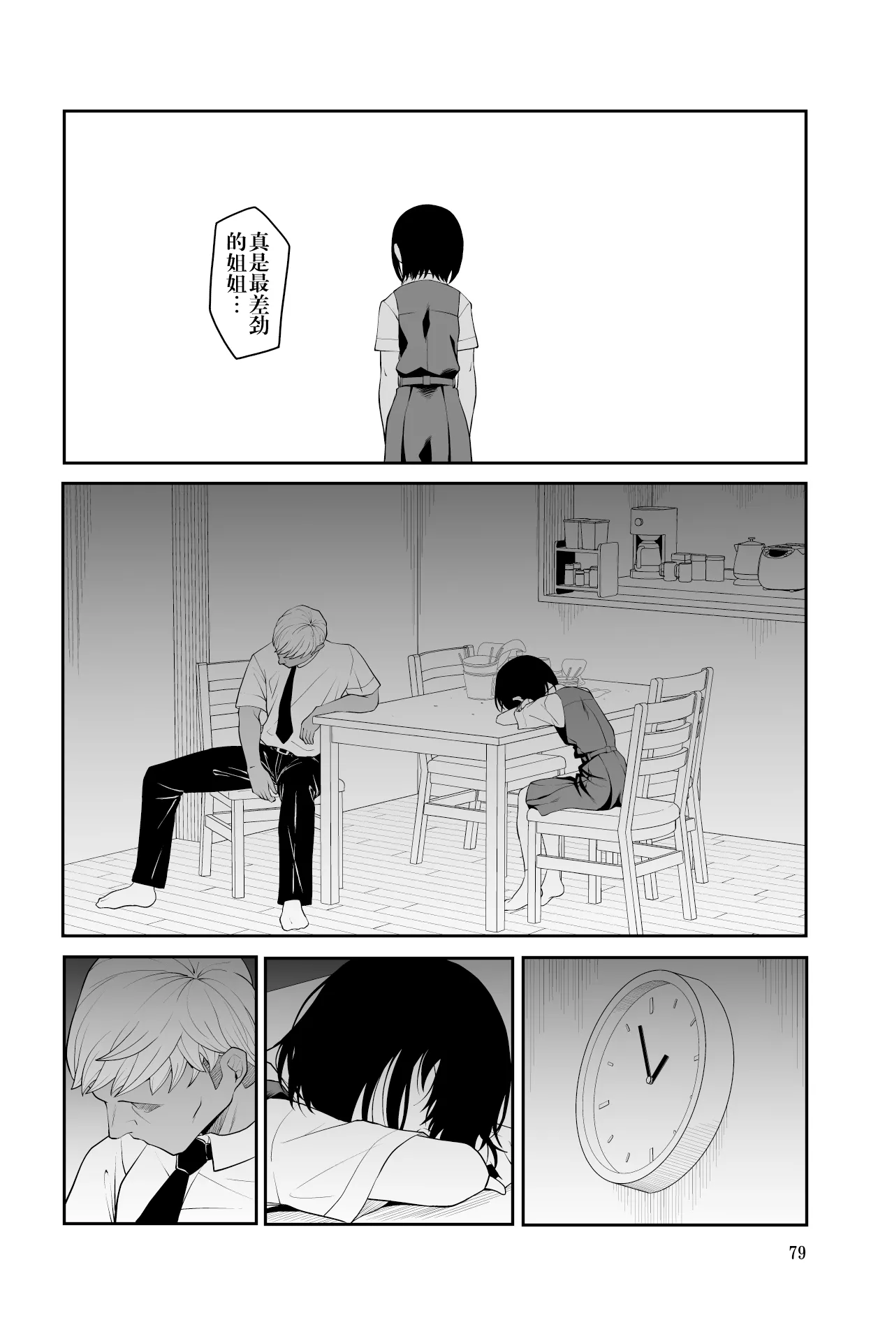 [Dice B] Chikayoruna, Kuso Oyaji!! | 別靠近我，臭老爹!! [Chinese] [阳头个人汉化] numero di immagine  80