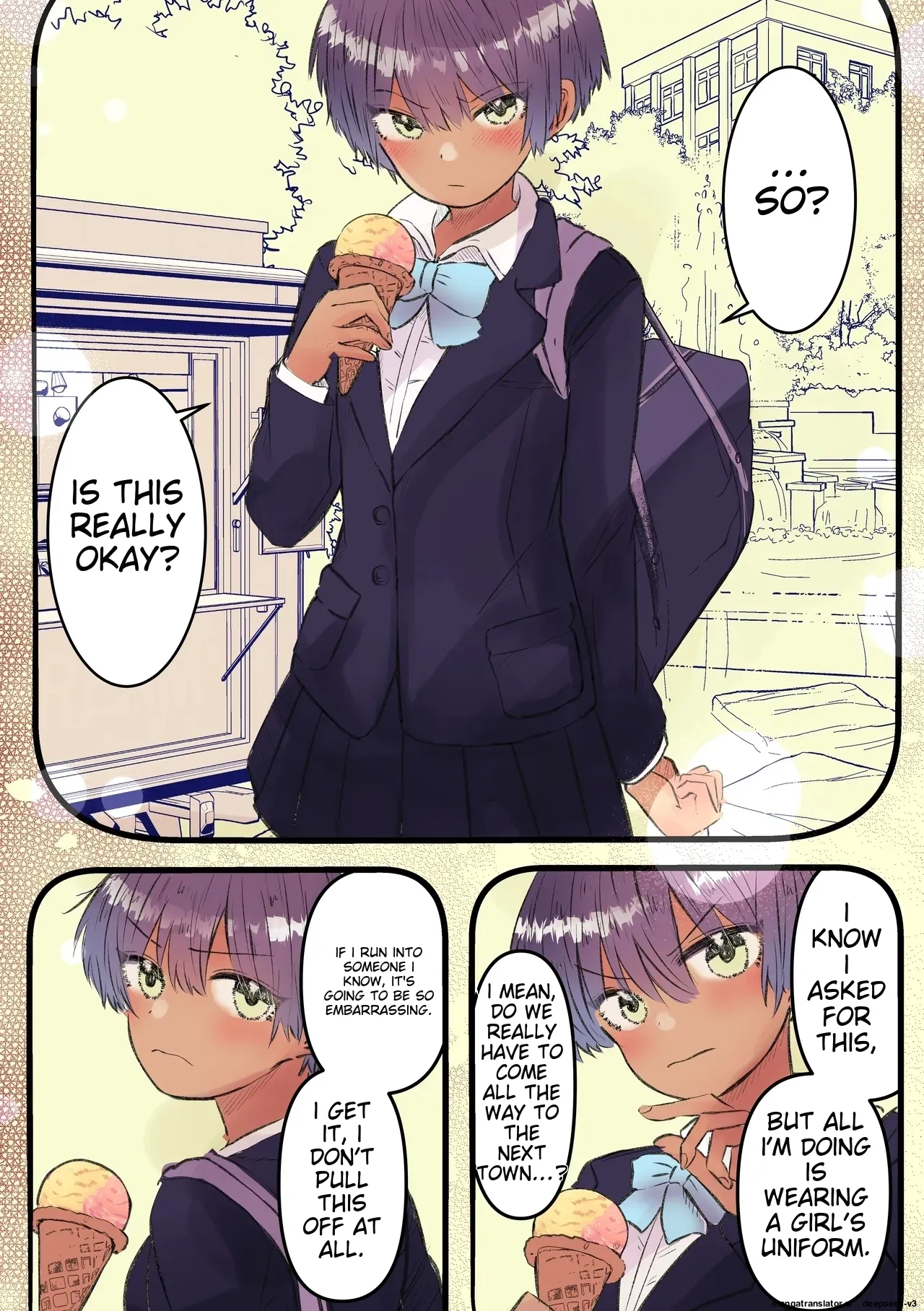 (AI Translation)[Marinemate] Boyish de Kyonyuu na Kanojo ga Mukashi no Otoko Tomodachi to Nomikai ni Itta Kiri 画像番号 17