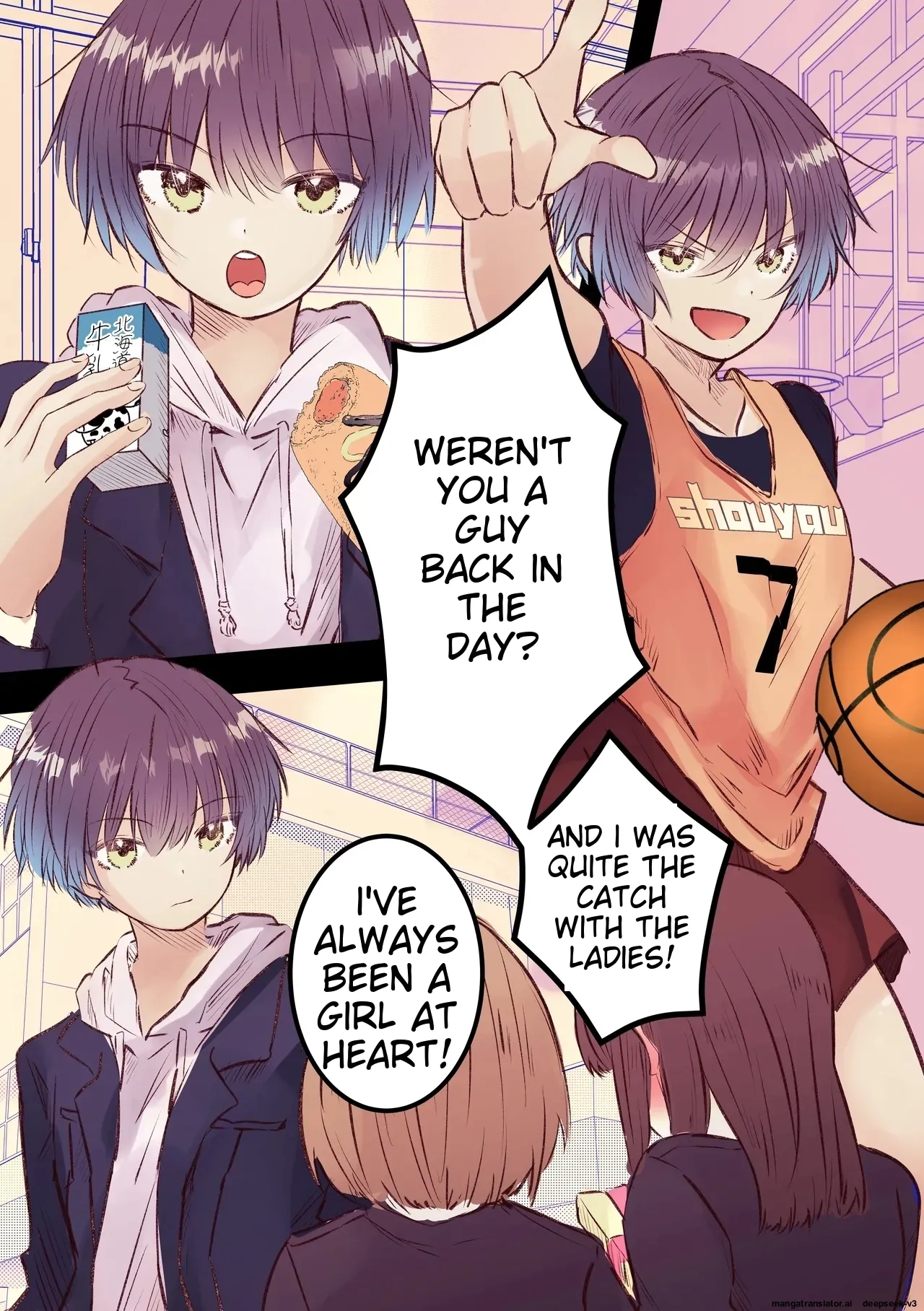 (AI Translation)[Marinemate] Boyish de Kyonyuu na Kanojo ga Mukashi no Otoko Tomodachi to Nomikai ni Itta Kiri 画像番号 51