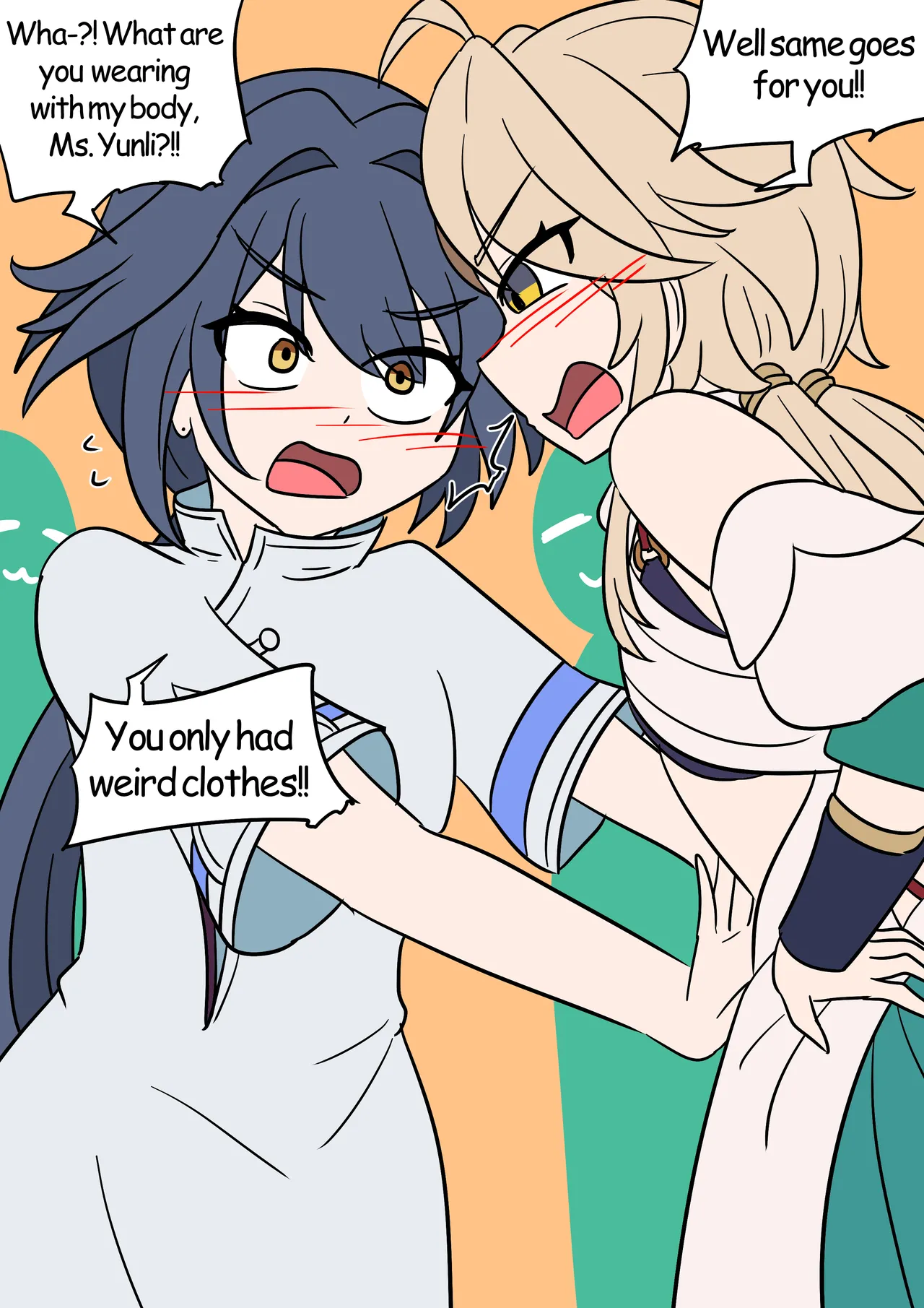 [Vel] Yunli <=> Yanqing (Honkai: Star Rail) [English] 이미지 번호 4