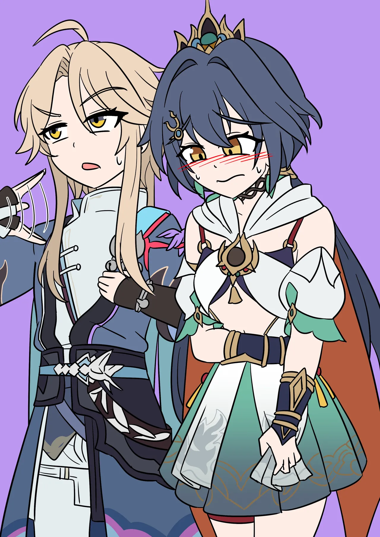 [Vel] Yunli <=> Yanqing (Honkai: Star Rail) [English] 이미지 번호 5