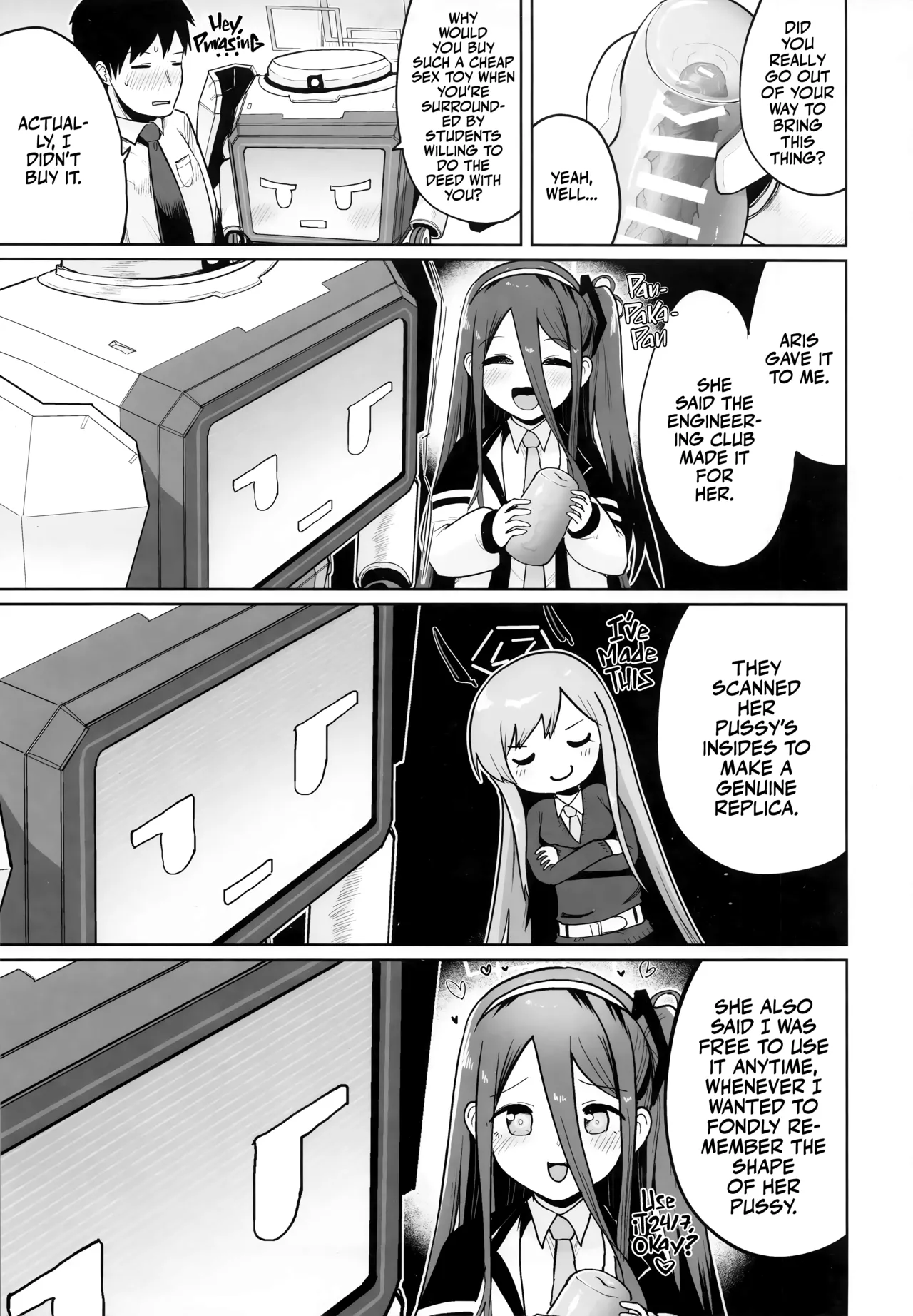 (Sensei no Archive 13) [Owakari Itadake Tadarouka (Umiyama Soze)] Donna Sugata demo Kimi wa, Konna Sugata demo Anata wa | Deep Inside, It's Still You! (Blue Archive) [English] [Team Rabu2] Bildnummer 8