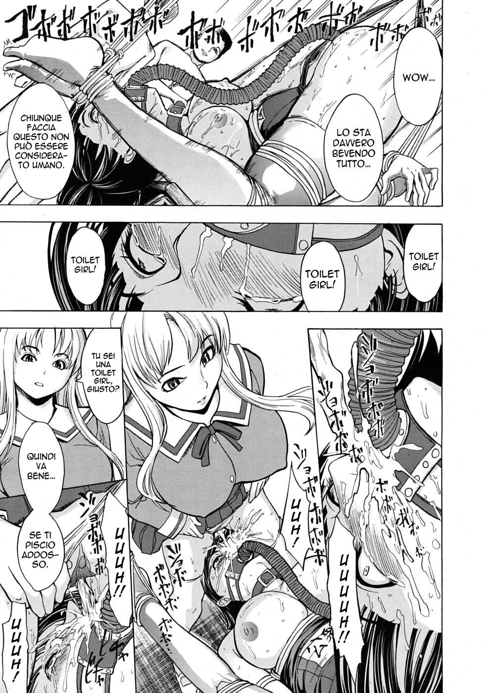 [Hakaba] Public toilet | Studentessa Cesso (Kowashite Kudasai) [Italian] 图片编号 27