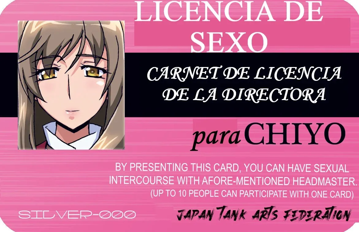 [Studio Mizuyokan (Higashitotsuka Raisuta)] Iemoto Kyokashou | Licencia Sexual para Shino (Girls und Panzer) [Spanish] numero di immagine  35