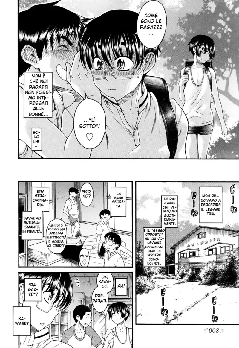 [Amazume Ryuuta] Natsu to Kawase to Boku to Are (Kawase, io, e "quella cosa", un'estate) [Italian] numero di immagine  7