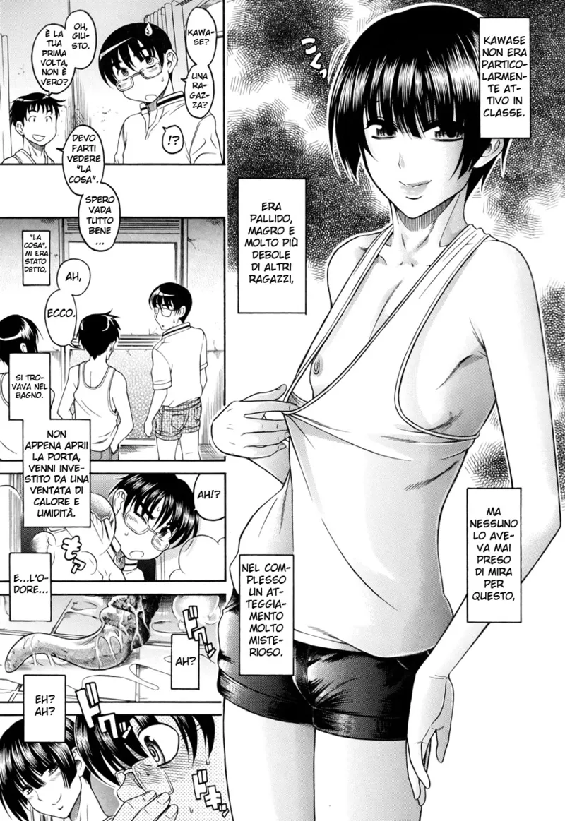 [Amazume Ryuuta] Natsu to Kawase to Boku to Are (Kawase, io, e "quella cosa", un'estate) [Italian] numero di immagine  8