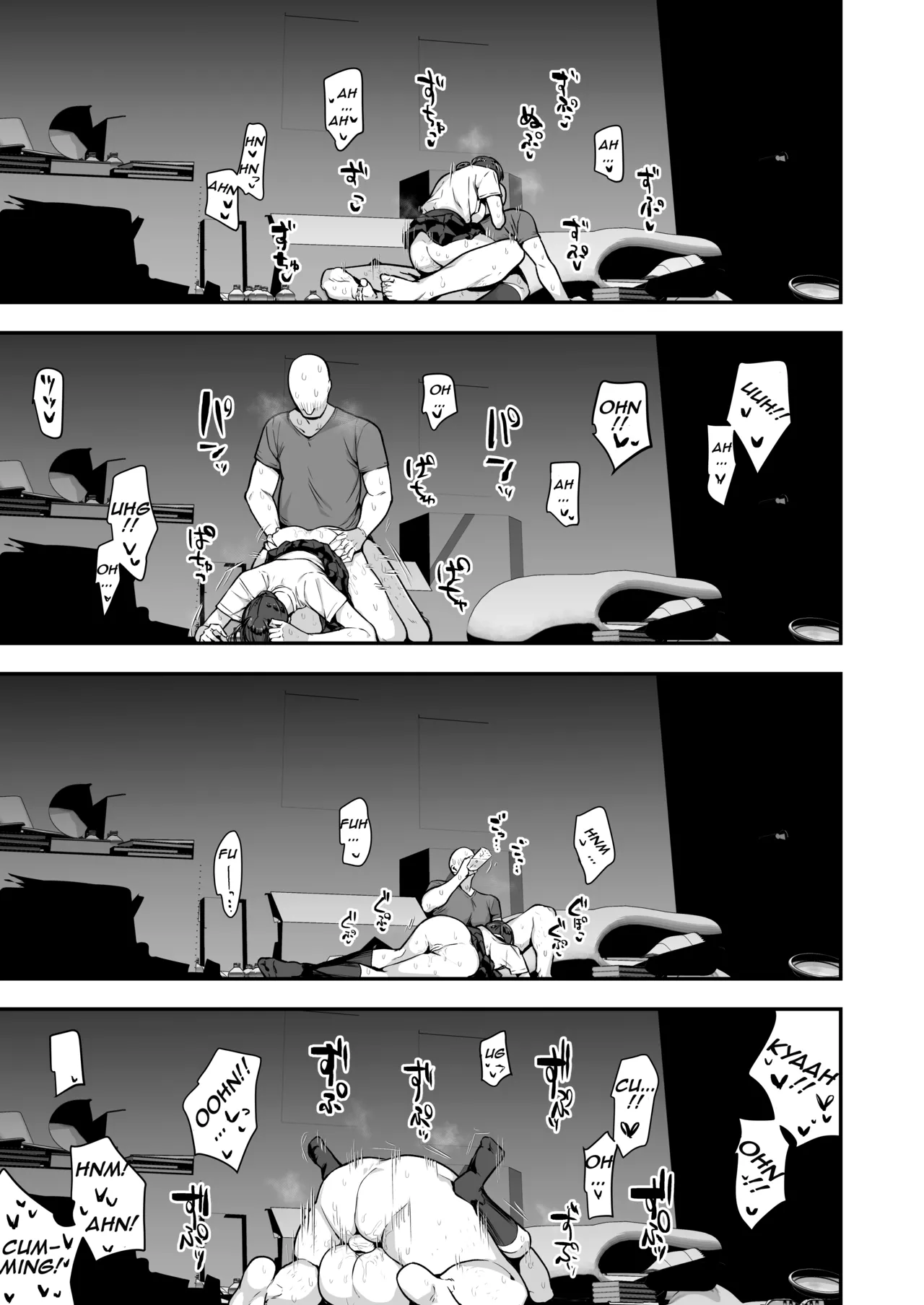 [Anon's Flood Myth (Anon 2-okunen)] Imouto no Tomodachi ga Dosukebe Taishuu Feti Sugite, InCha no Ore to Kikenbi Nakadashi Hamemakuri [English] [Lewd Rider Ero] [Decensored] 图片编号 69