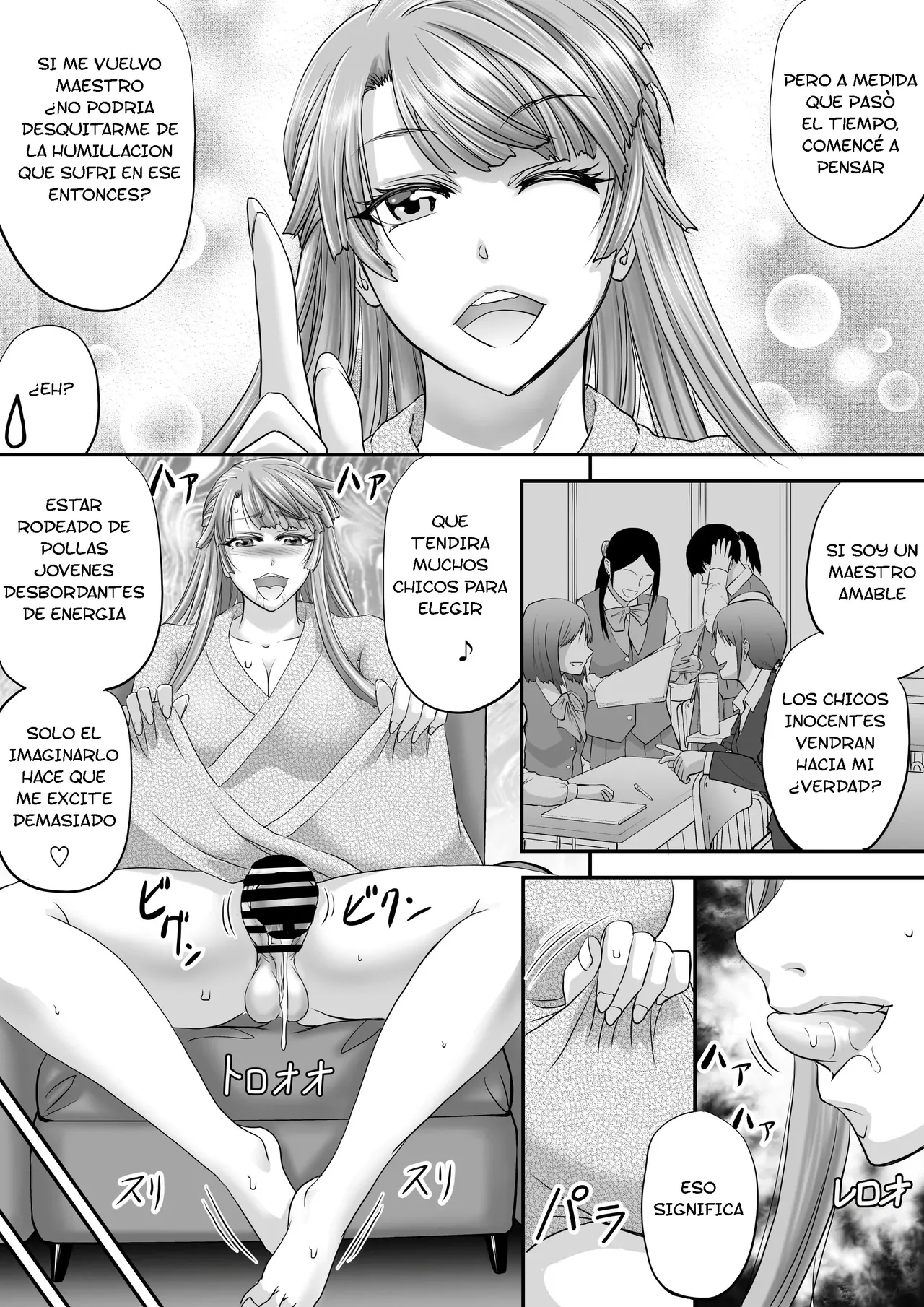 [Pushmine (Kikuichi Monji)] Transexual Motokyoushi ga Papakatsu de Motometa Mono imagen número 6