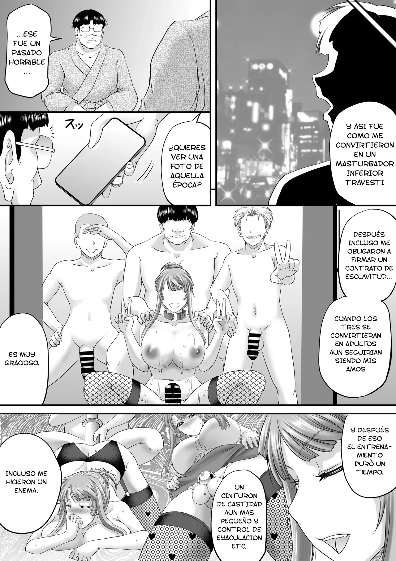 [Pushmine (Kikuichi Monji)] Transexual Motokyoushi ga Papakatsu de Motometa Mono imagen número 32