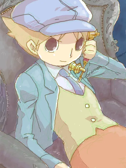 [M Kichibeya (Uchida Junta)] Professor Layton set imagen número 64