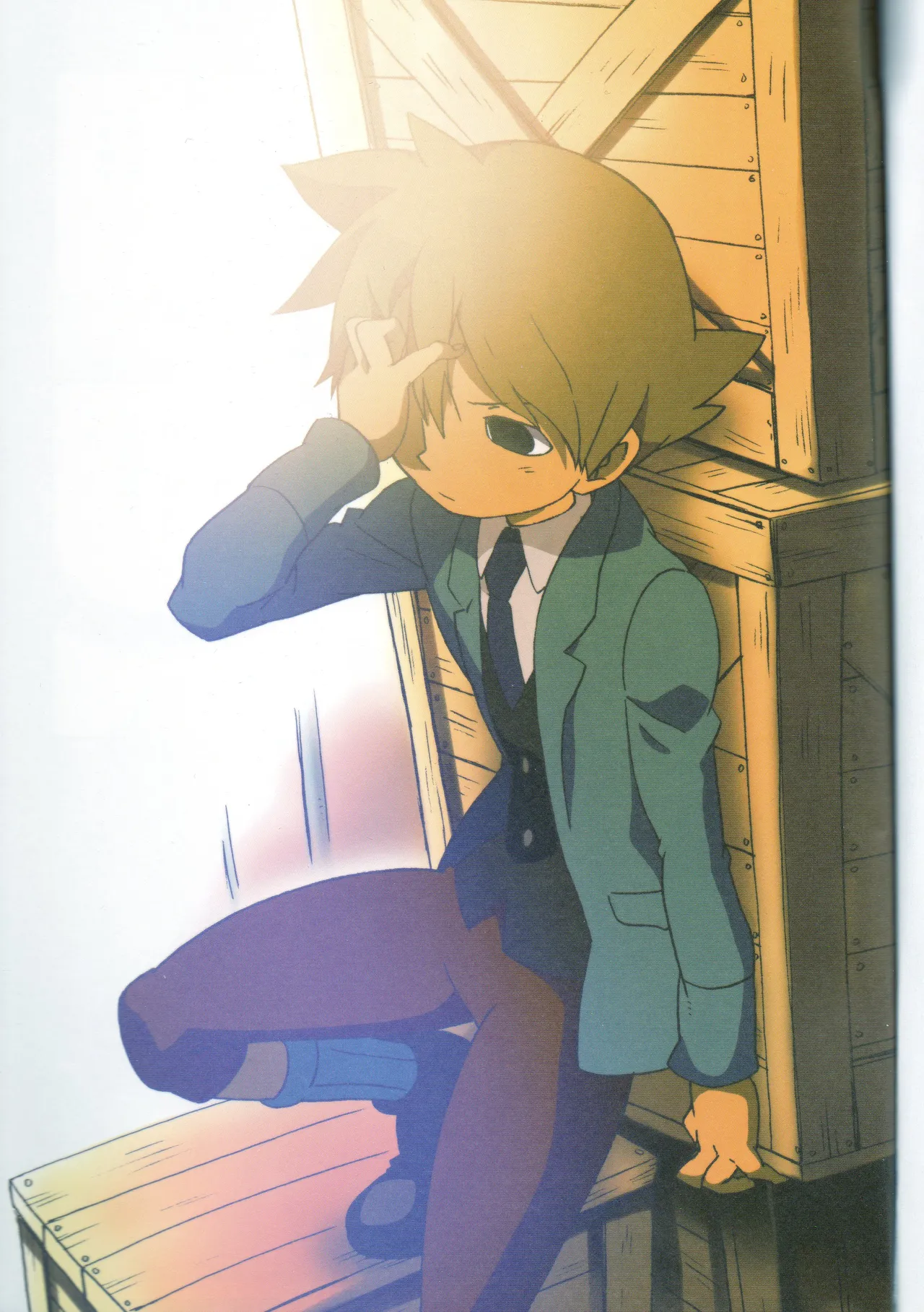 (C75) [M Kichibeya (Uchida Junta)] Seinen Luke to Saigo no Honyarara (Professor Layton) numero di immagine  3