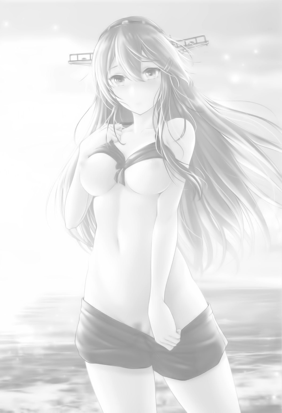 (C105) [Napier Sabre (Ryu-Akt)] Haruna to Osake de Oiwai o - BC STRIKE! Alcohol panic (Kantai Collection -KanColle-) [Chinese] [不咕鸟汉化组] imagen número 17