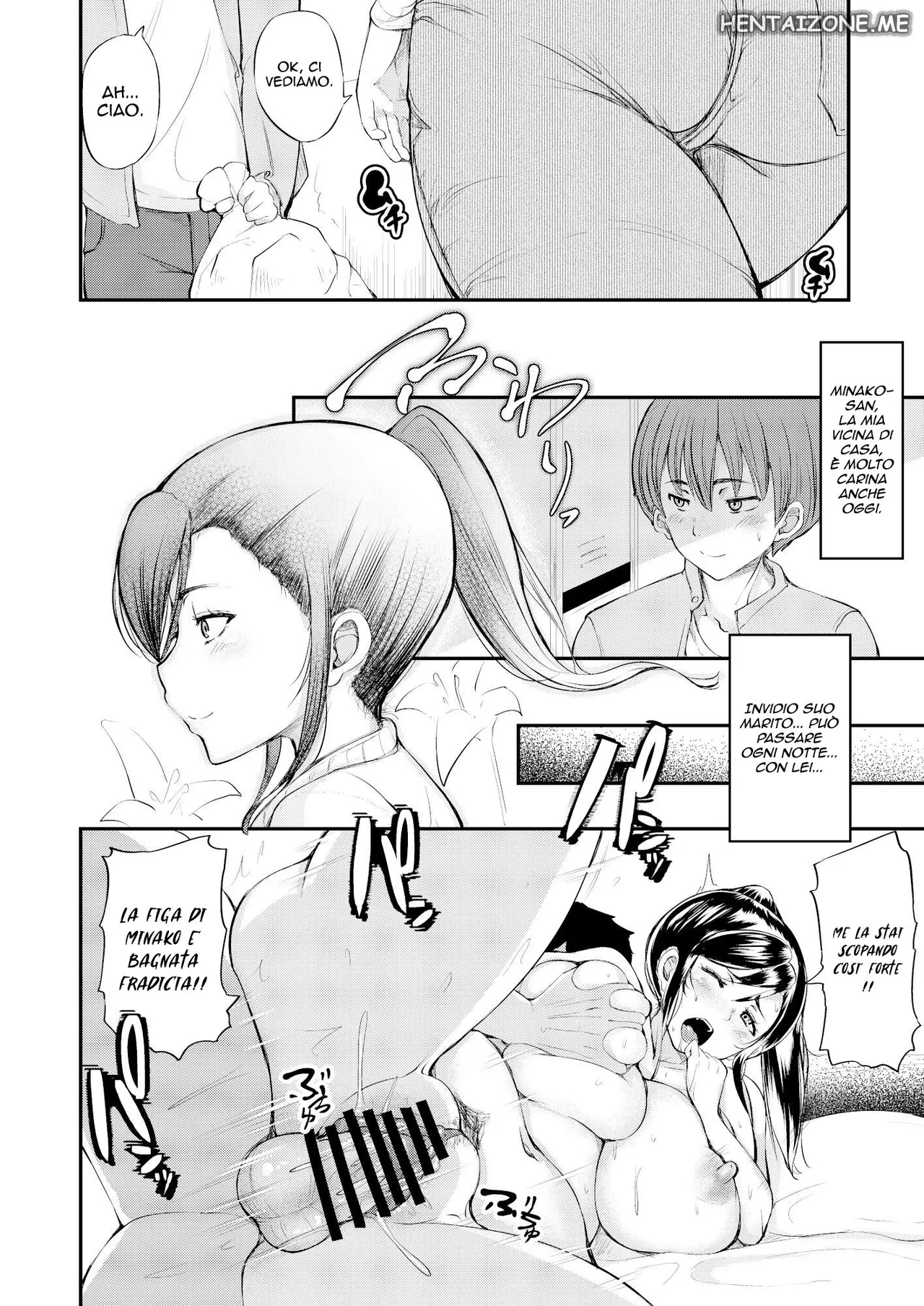 [Yottanchi (Yottan)] Danchizuma no Himitsu | Il Segreto di Minako san [Italian] 이미지 번호 3