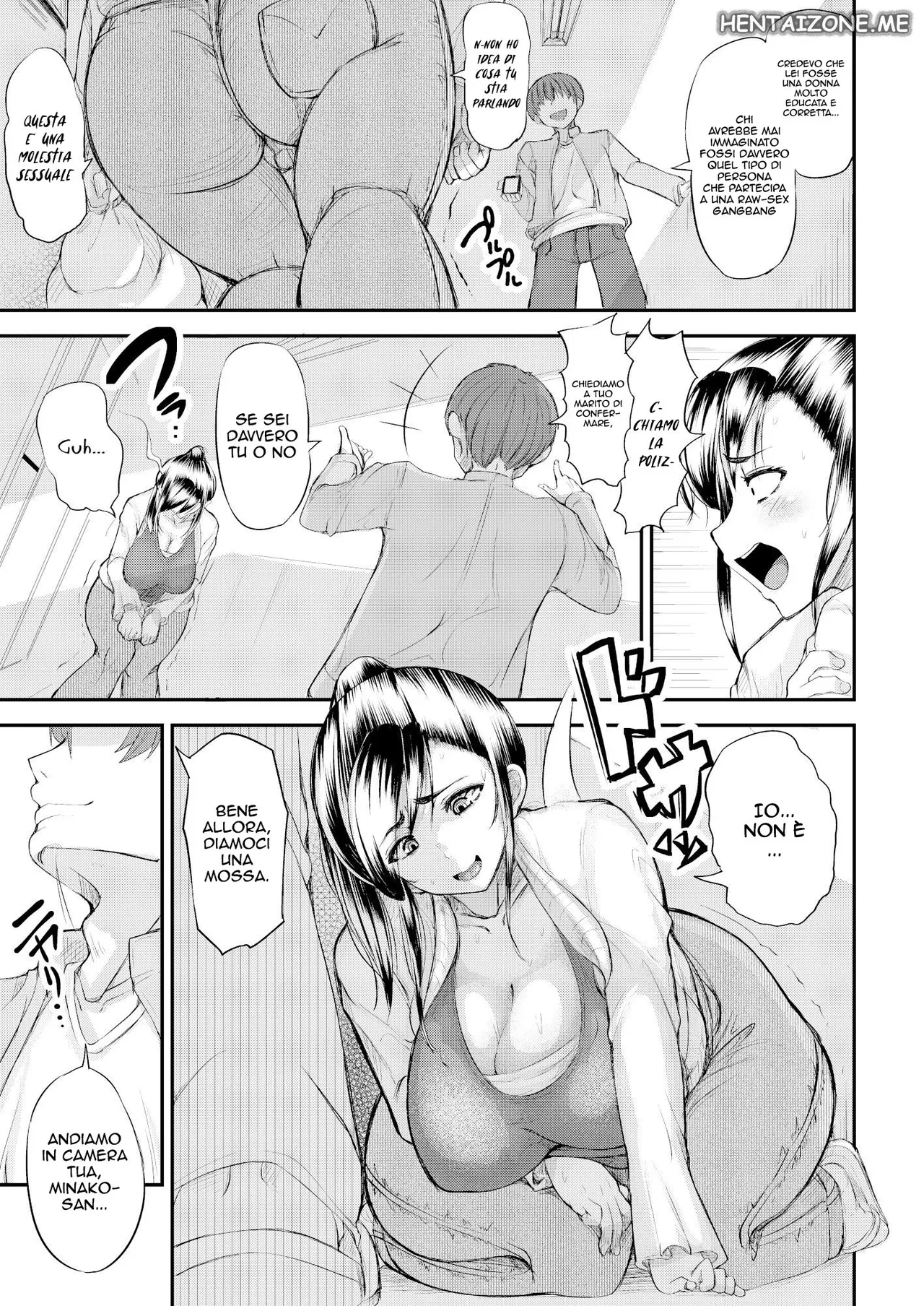 [Yottanchi (Yottan)] Danchizuma no Himitsu | Il Segreto di Minako san [Italian] 이미지 번호 12