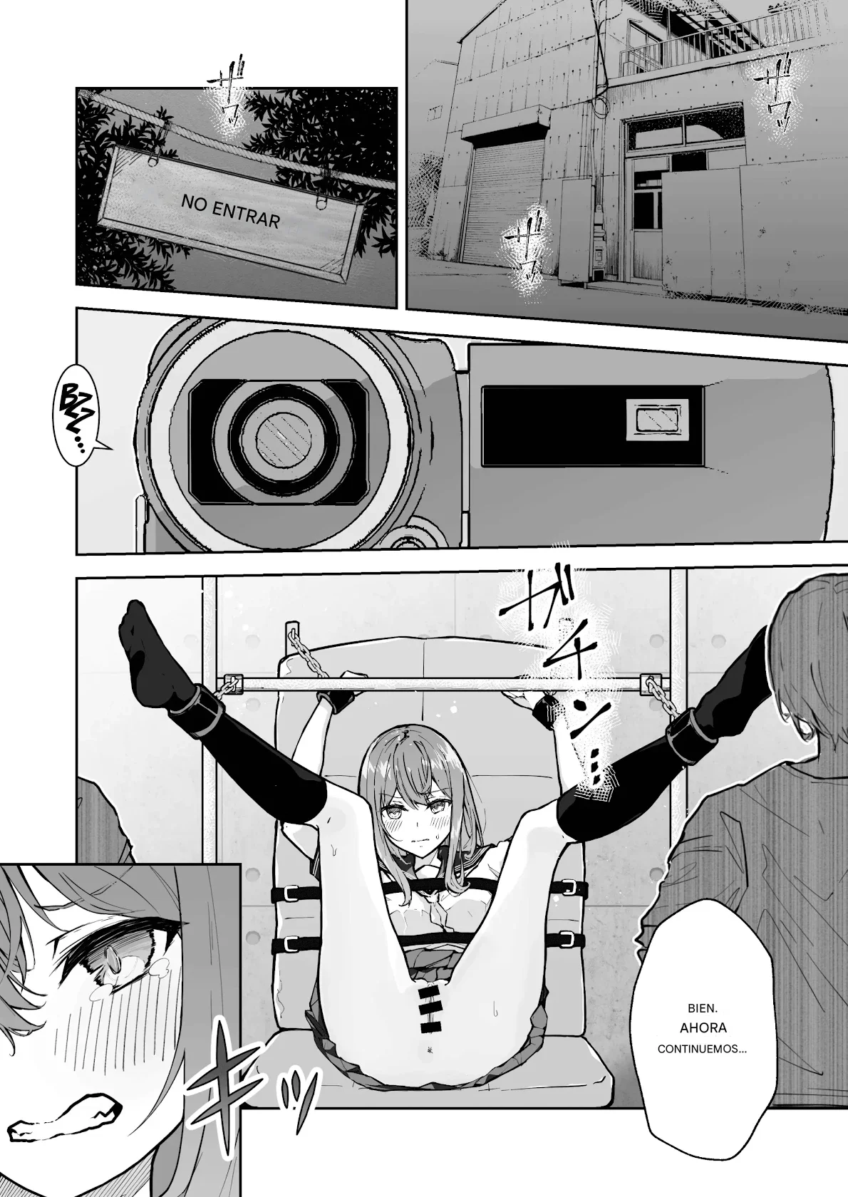 [Nanonan no Tei (Nanonanno)] JK Kuppuku Kousoku 2 ~Aikidou Shoujo ga Maketa Hi~ | Restricción y Sometimiento de una JK 2 ~El Día en que la Chica de Aikido Perdió~ [Español] [Otro Akira] image number 2