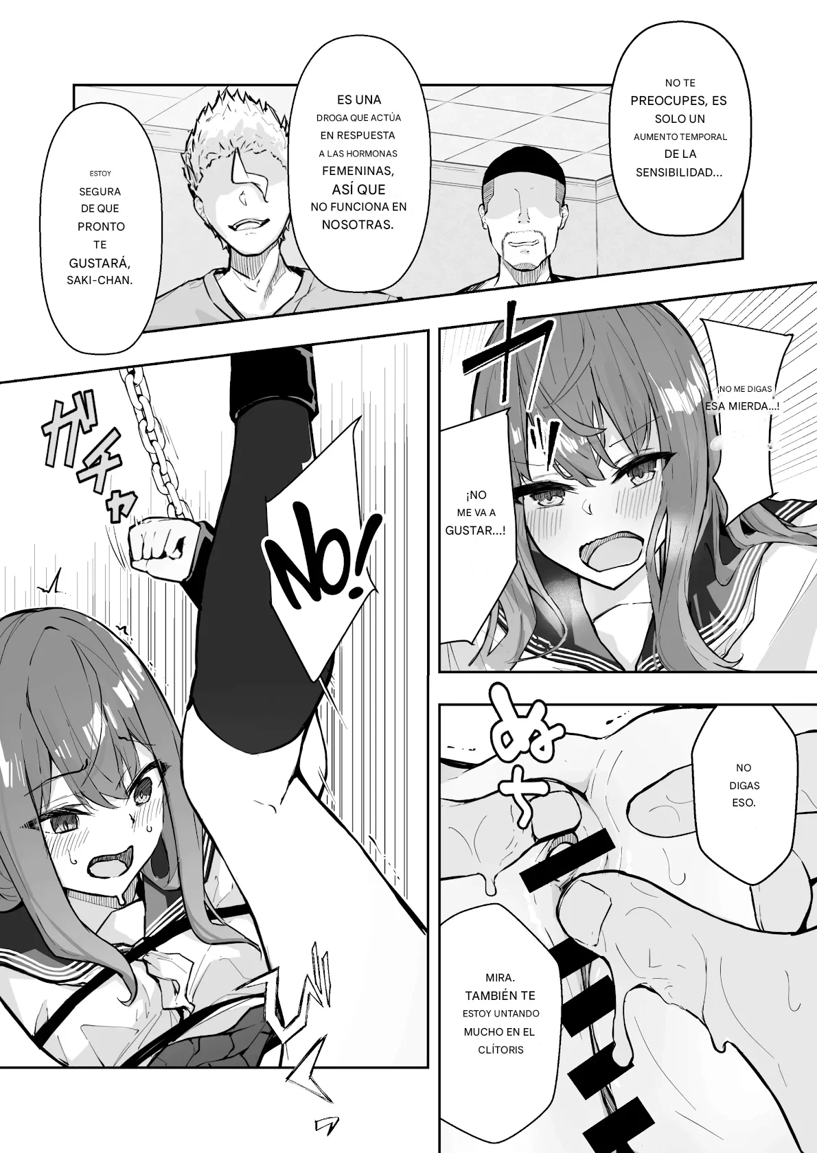 [Nanonan no Tei (Nanonanno)] JK Kuppuku Kousoku 2 ~Aikidou Shoujo ga Maketa Hi~ | Restricción y Sometimiento de una JK 2 ~El Día en que la Chica de Aikido Perdió~ [Español] [Otro Akira] image number 8