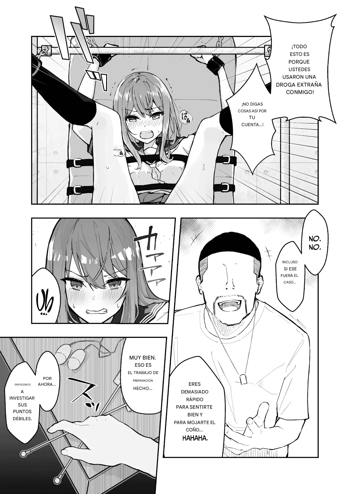 [Nanonan no Tei (Nanonanno)] JK Kuppuku Kousoku 2 ~Aikidou Shoujo ga Maketa Hi~ | Restricción y Sometimiento de una JK 2 ~El Día en que la Chica de Aikido Perdió~ [Español] [Otro Akira] image number 11