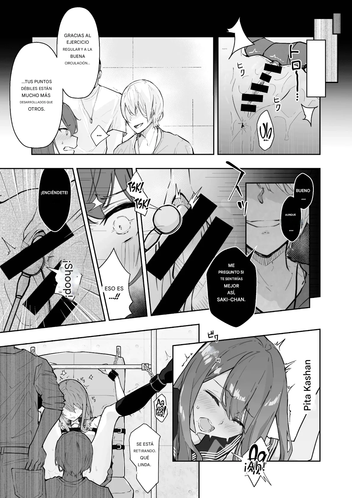 [Nanonan no Tei (Nanonanno)] JK Kuppuku Kousoku 2 ~Aikidou Shoujo ga Maketa Hi~ | Restricción y Sometimiento de una JK 2 ~El Día en que la Chica de Aikido Perdió~ [Español] [Otro Akira] image number 15