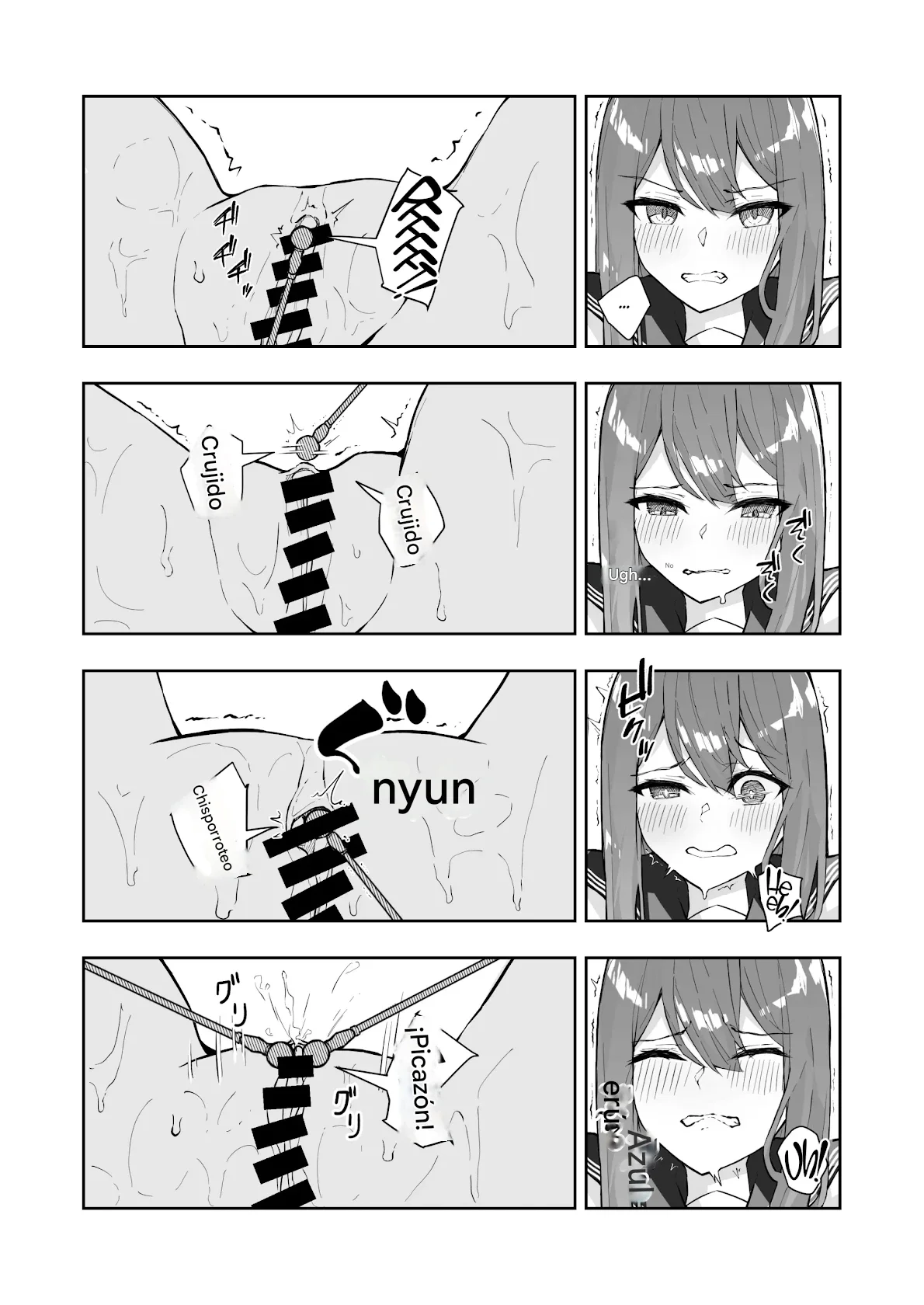 [Nanonan no Tei (Nanonanno)] JK Kuppuku Kousoku 2 ~Aikidou Shoujo ga Maketa Hi~ | Restricción y Sometimiento de una JK 2 ~El Día en que la Chica de Aikido Perdió~ [Español] [Otro Akira] image number 16