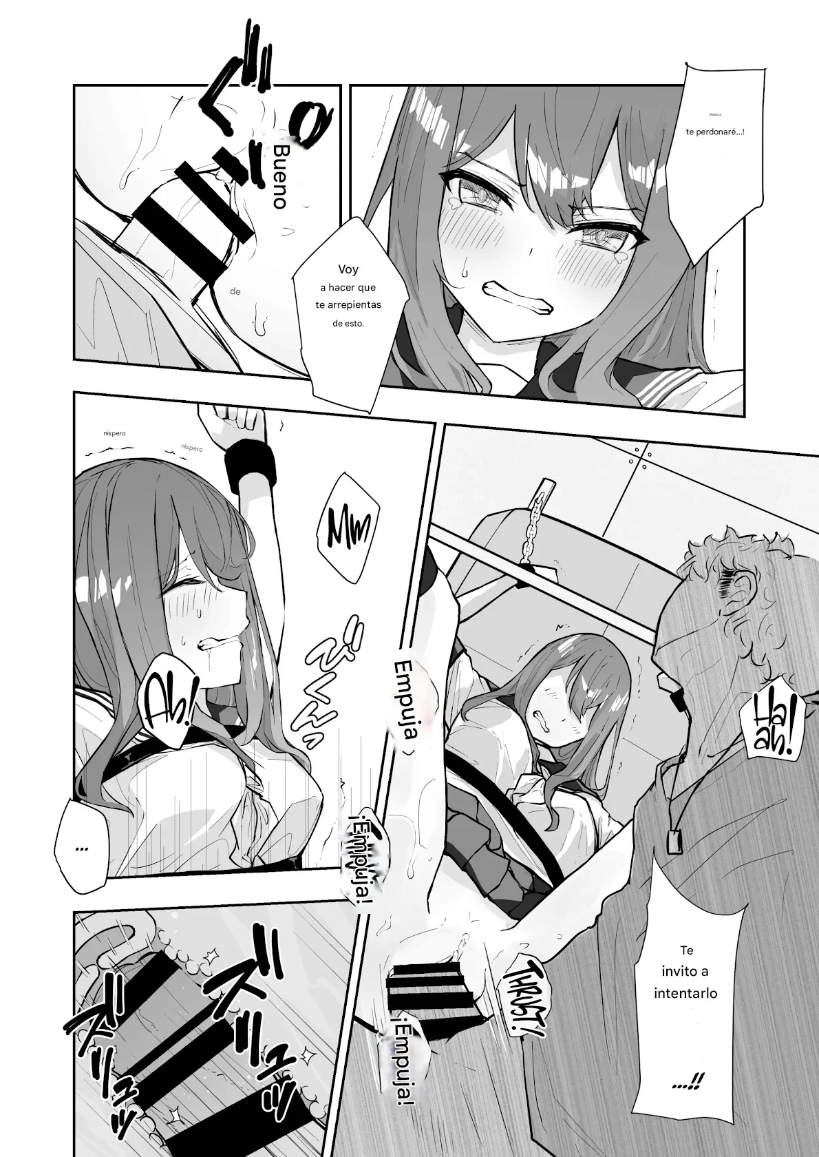 [Nanonan no Tei (Nanonanno)] JK Kuppuku Kousoku 2 ~Aikidou Shoujo ga Maketa Hi~ | Restricción y Sometimiento de una JK 2 ~El Día en que la Chica de Aikido Perdió~ [Español] [Otro Akira] image number 30