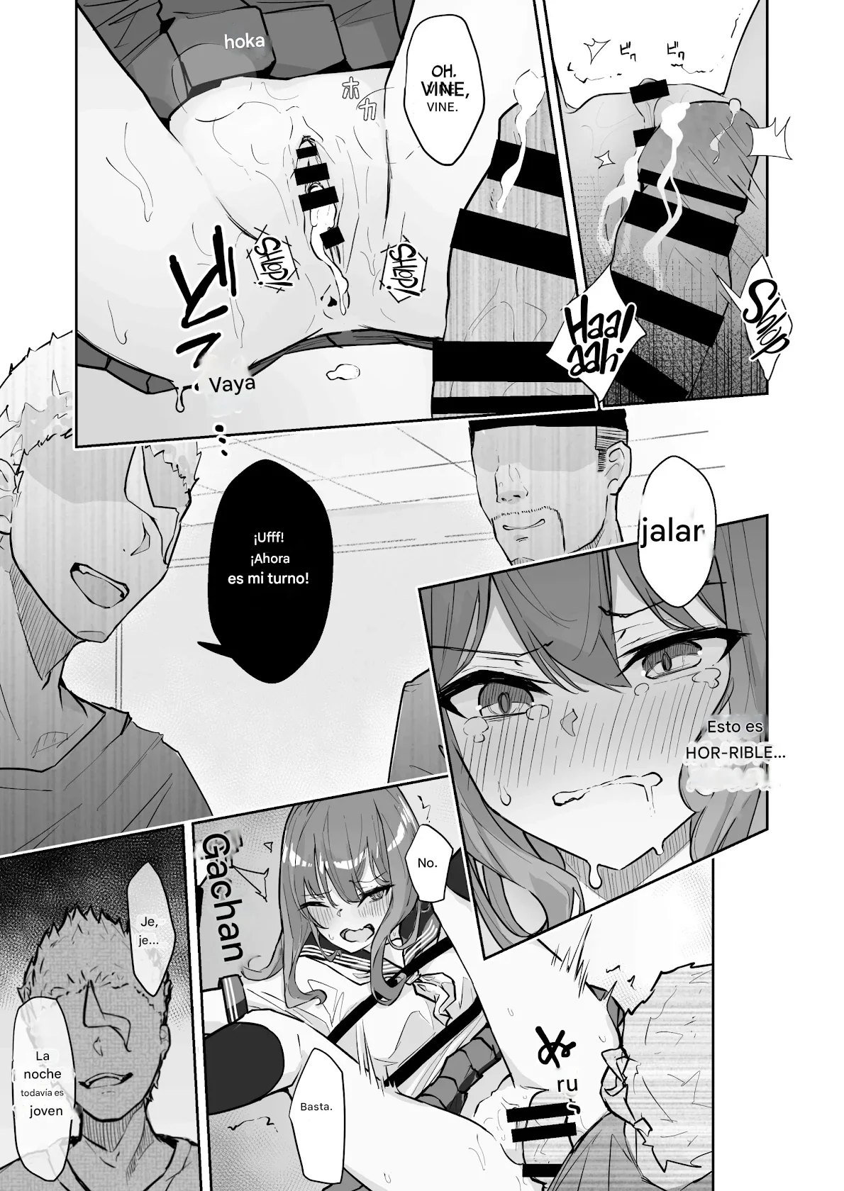 [Nanonan no Tei (Nanonanno)] JK Kuppuku Kousoku 2 ~Aikidou Shoujo ga Maketa Hi~ | Restricción y Sometimiento de una JK 2 ~El Día en que la Chica de Aikido Perdió~ [Español] [Otro Akira] image number 33