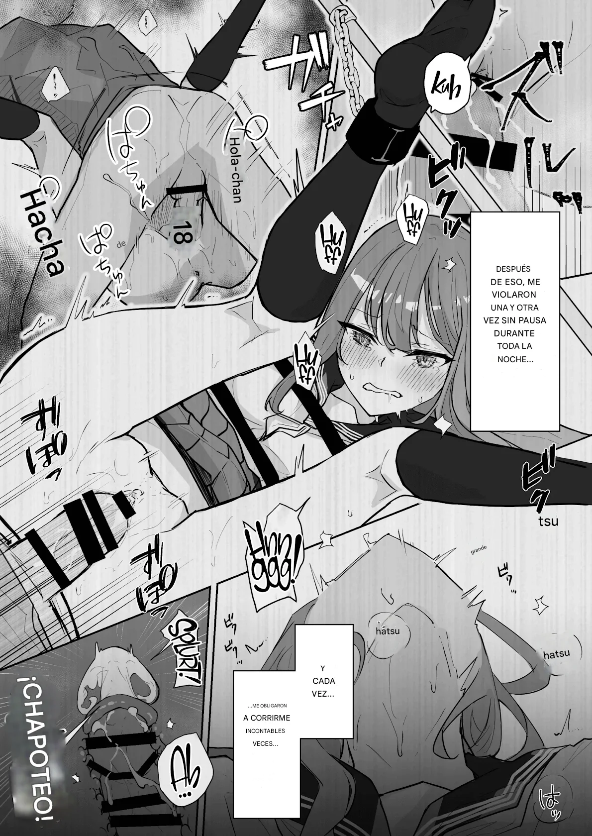 [Nanonan no Tei (Nanonanno)] JK Kuppuku Kousoku 2 ~Aikidou Shoujo ga Maketa Hi~ | Restricción y Sometimiento de una JK 2 ~El Día en que la Chica de Aikido Perdió~ [Español] [Otro Akira] image number 36