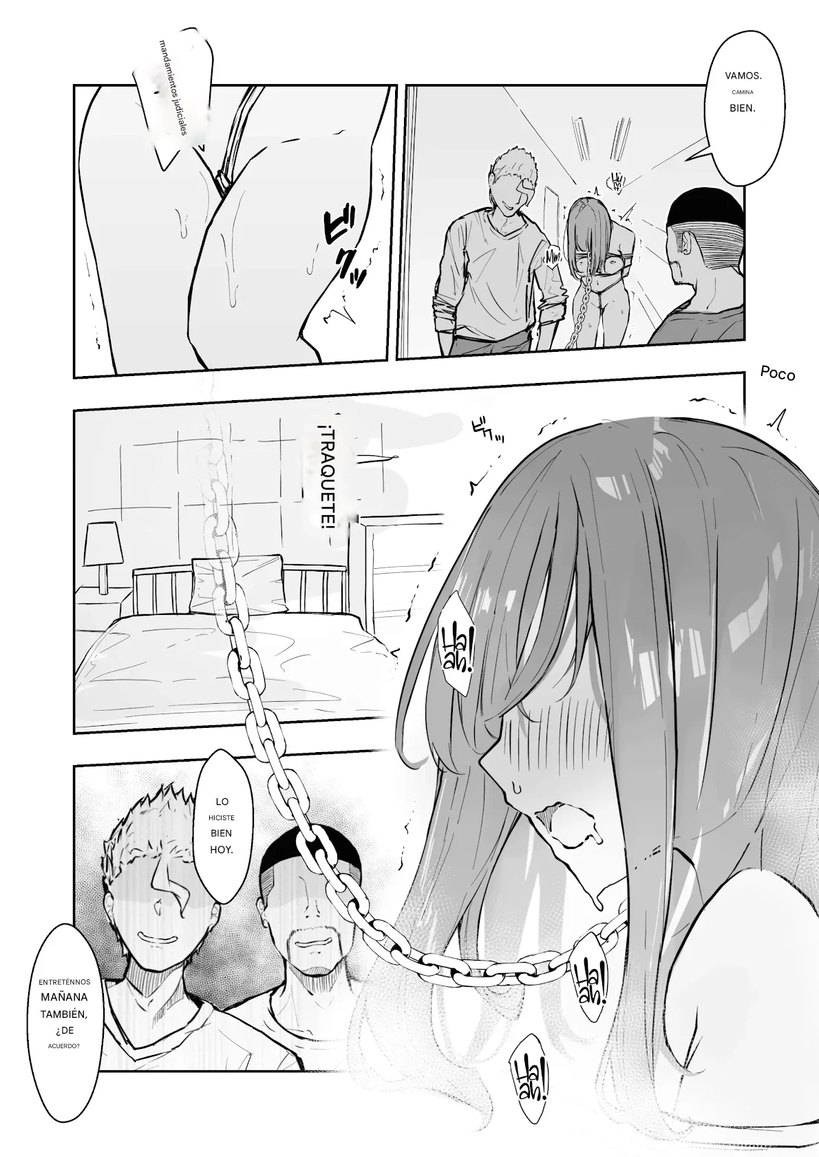 [Nanonan no Tei (Nanonanno)] JK Kuppuku Kousoku 2 ~Aikidou Shoujo ga Maketa Hi~ | Restricción y Sometimiento de una JK 2 ~El Día en que la Chica de Aikido Perdió~ [Español] [Otro Akira] image number 45