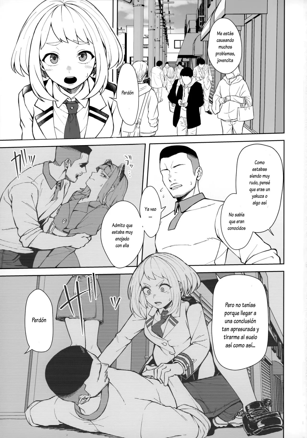 (C103) [cobalt green (Kobaji)] Pathetic Heroism | Heroísmo Patético (My Hero Academia) [Spanish] [Lovely Diablesse Scan] imagen número 2